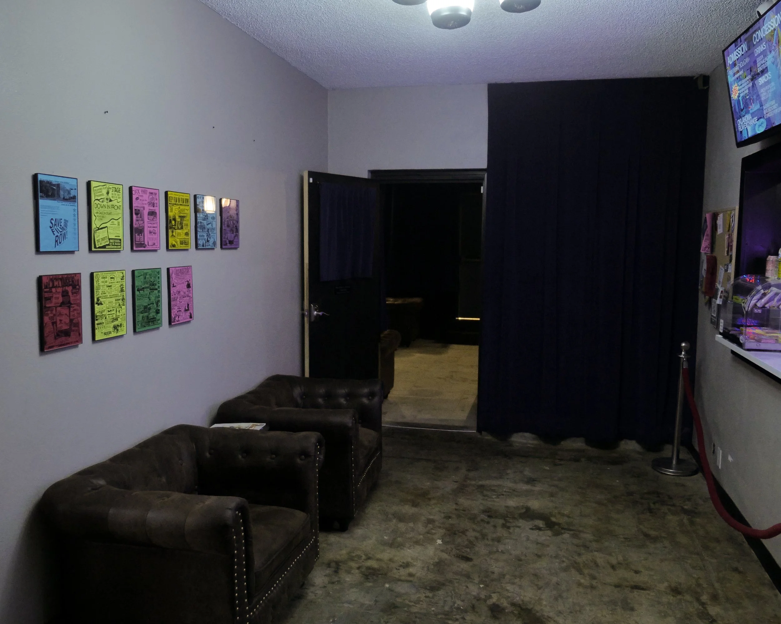 Lobby: concessions available on request.