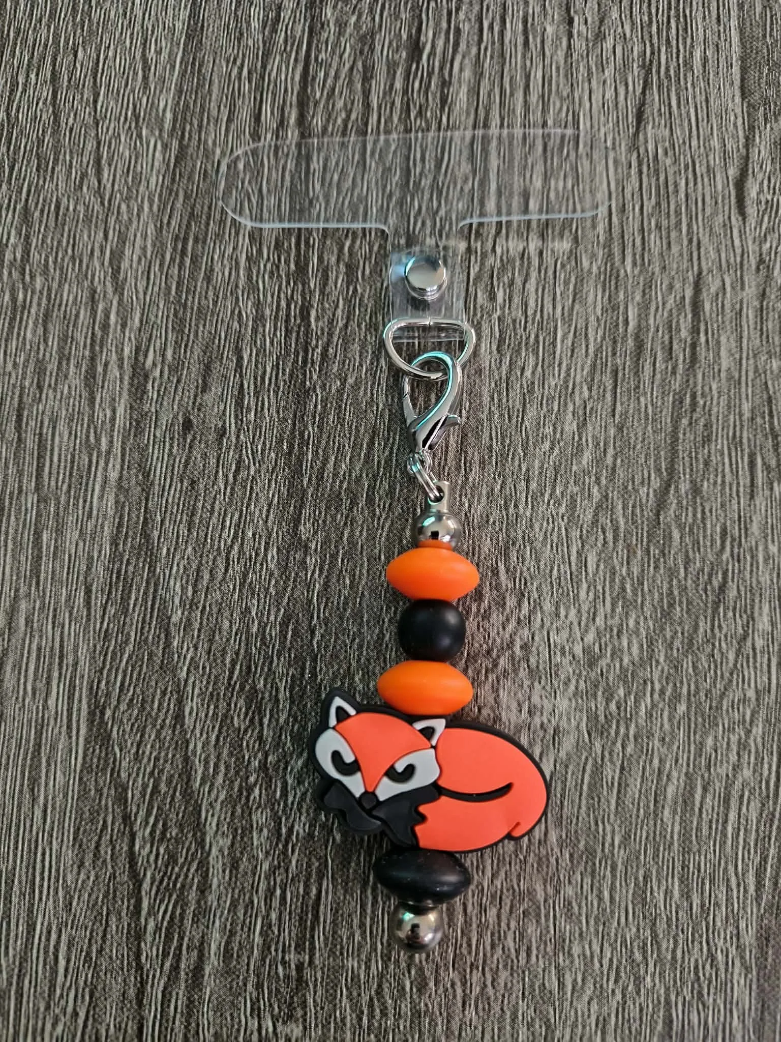 Fox phone charm