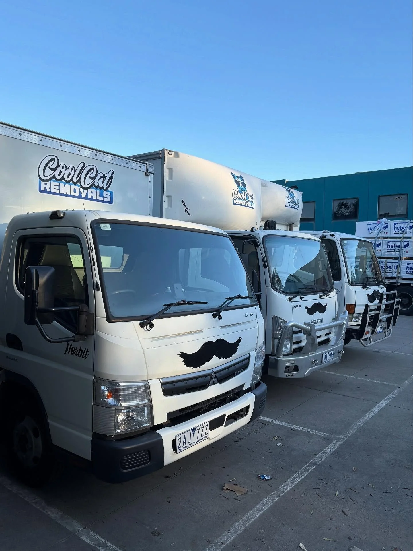 Our fleet is ready to roll 🚚✨ From Norbit to Bertha, the Cool Cat Removals team is here to make your home or office move smooth, safe, and stress-free. Melbourne&rsquo;s friendliest removalists, at your service 🐾💪

📞&nbsp;1300 14 14 65 📧&nbsp;qu