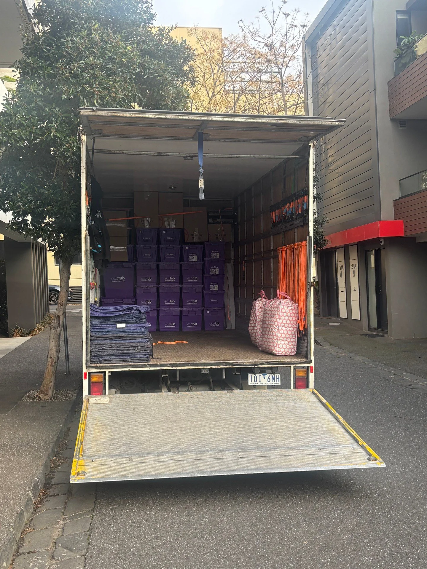 DITCH THE CARDBOARD ♻️

We are not just removalists&hellip;you can also move smarter by hiring our reusable tubs.

Those purple tubs? They&rsquo;re not just for looks.

They&rsquo;re:
✔️ Stackable
✔️ Stronger than boxes
✔️ Faster to pack and unpack
✔