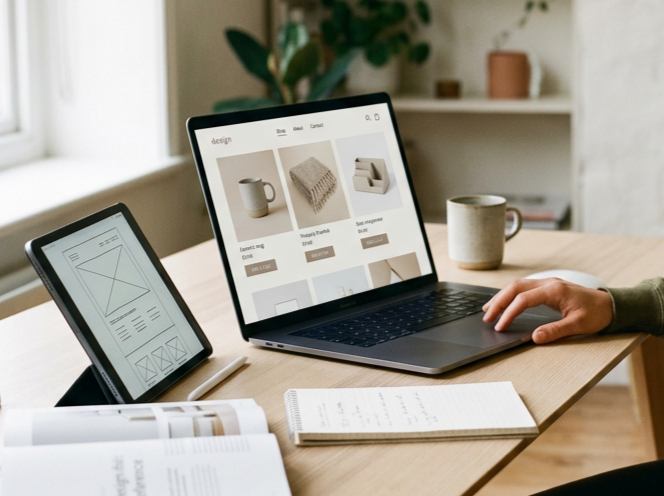 Web Design + E-commerce