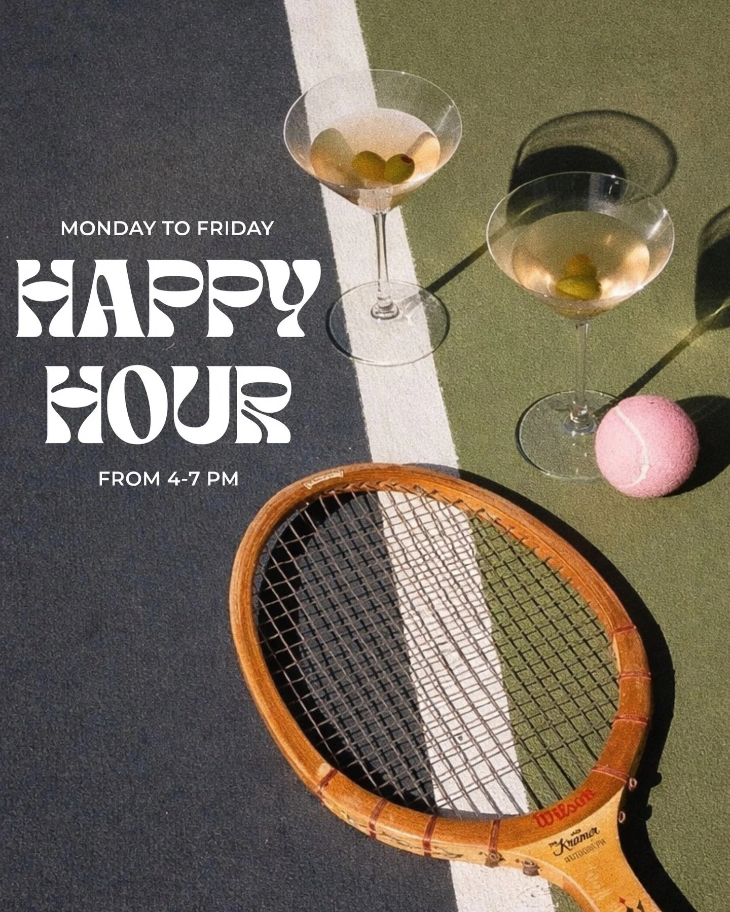 TGIF! Celebrate the weekend with happy hour &amp; football. Half off all appetizers, martinis, and glasses of wine from 4-7 PM. All at Hendy&rsquo;s 🫒👀🍸🏈