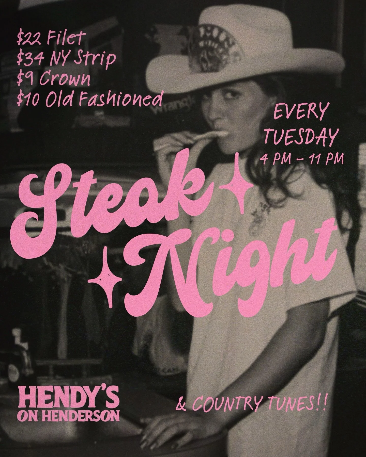 IT&rsquo;S STEAK NIGHT TUESDAY! YEEHAW! 🤠🥩🥃