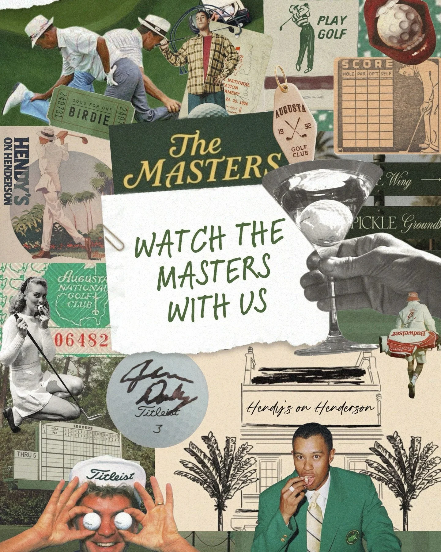 A good round deserves a good pour.
Join us for The Masters 🍻⛳️