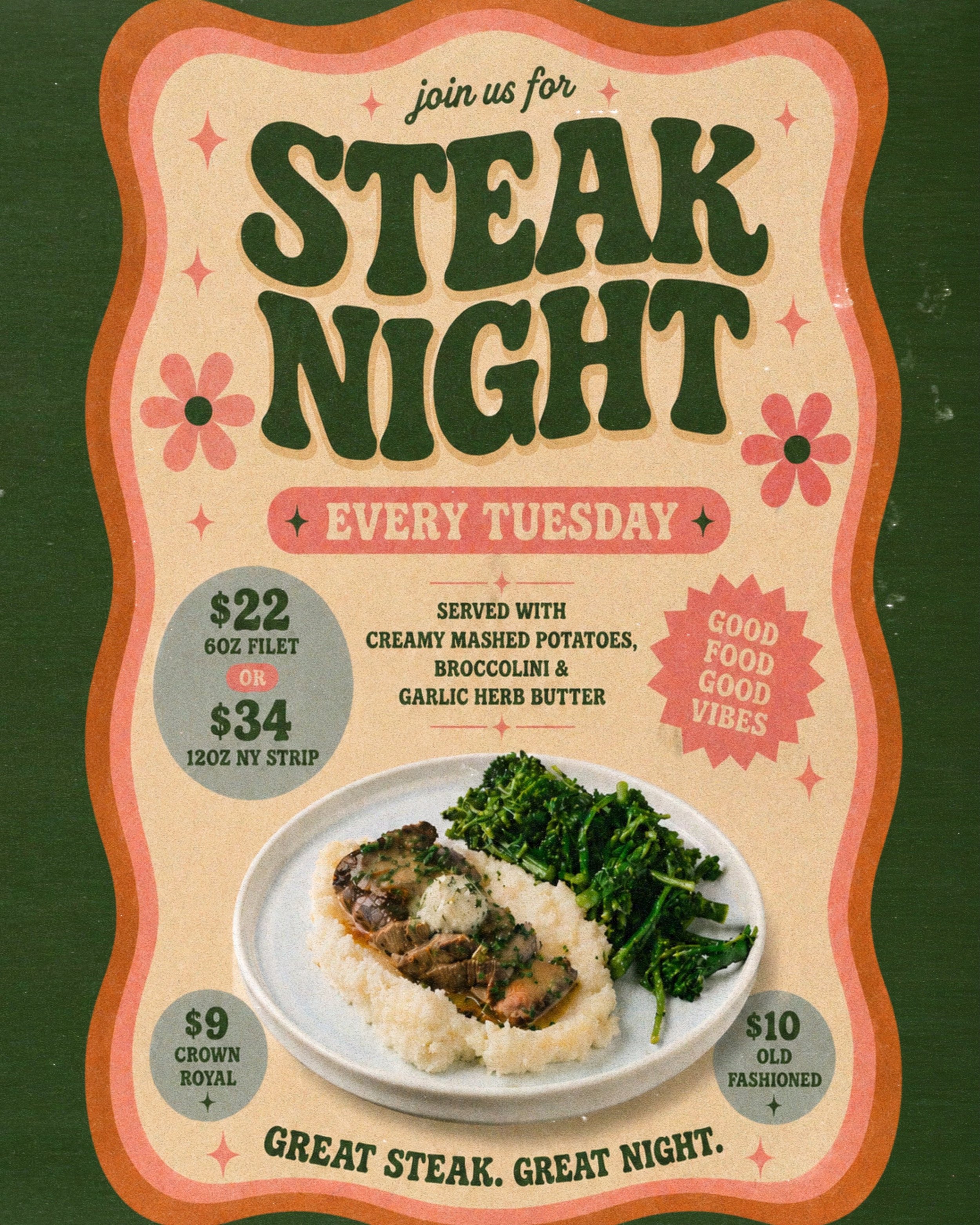 You&rsquo;re in luck&hellip; we&rsquo;re having steak tonight! 🩷🥩🤤
