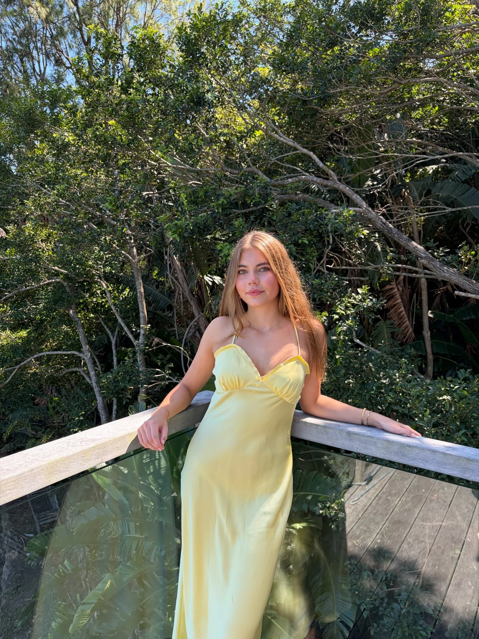 OWNLEY Yellow Maxi - Size S