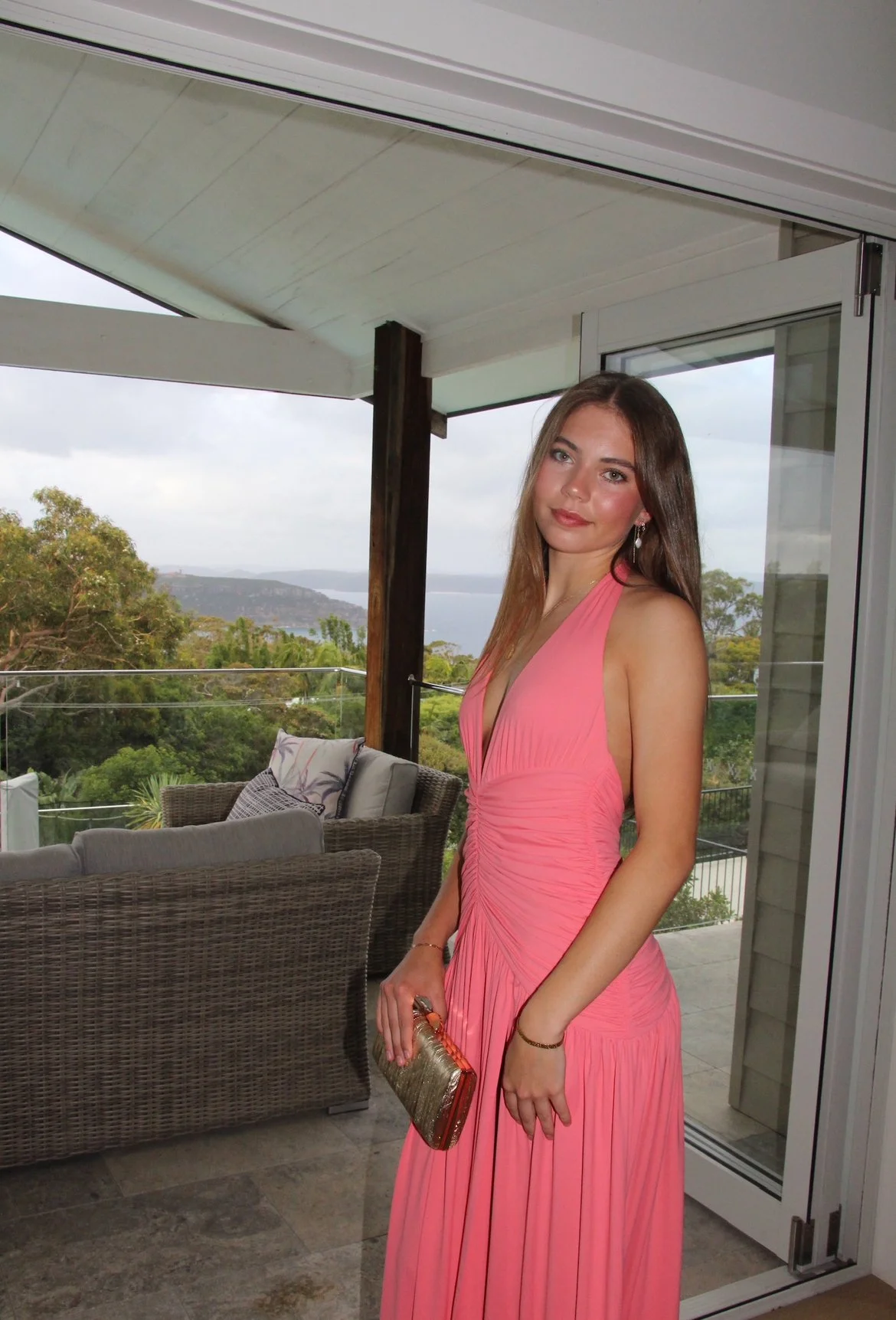 MELANIA MAXI IN CORAL