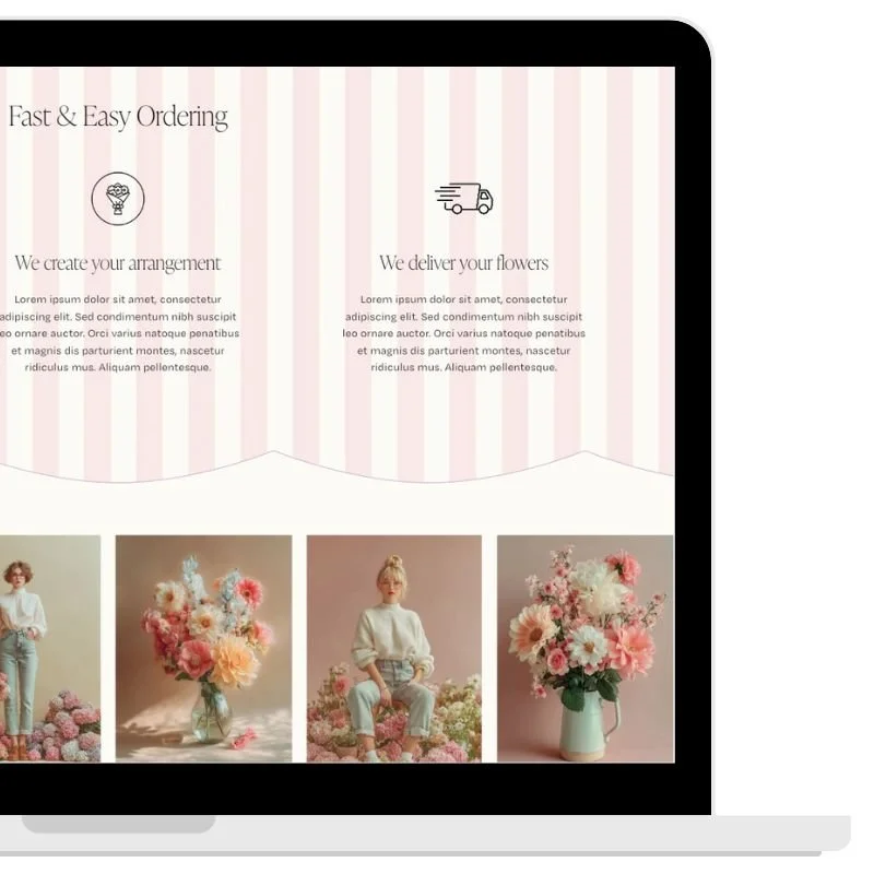 FLORIST WEBSITE TEMPLATE
