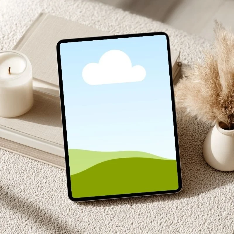 ipad mockup social media template