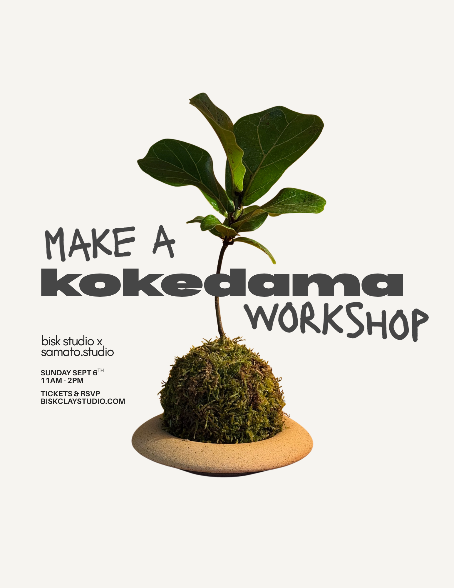 Kokedama Workshop