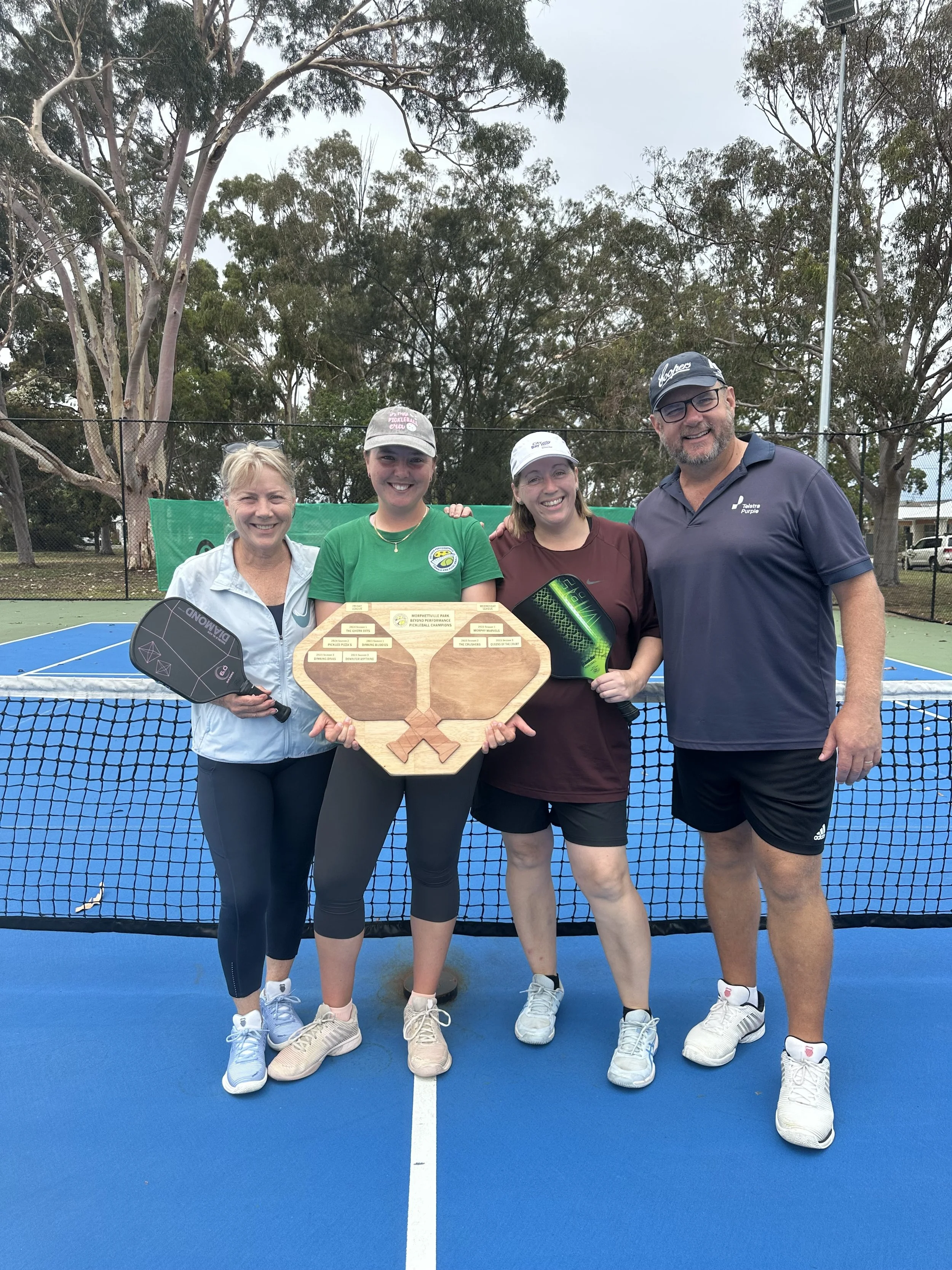 Our Wednesday Morning League Winners - Team One Short