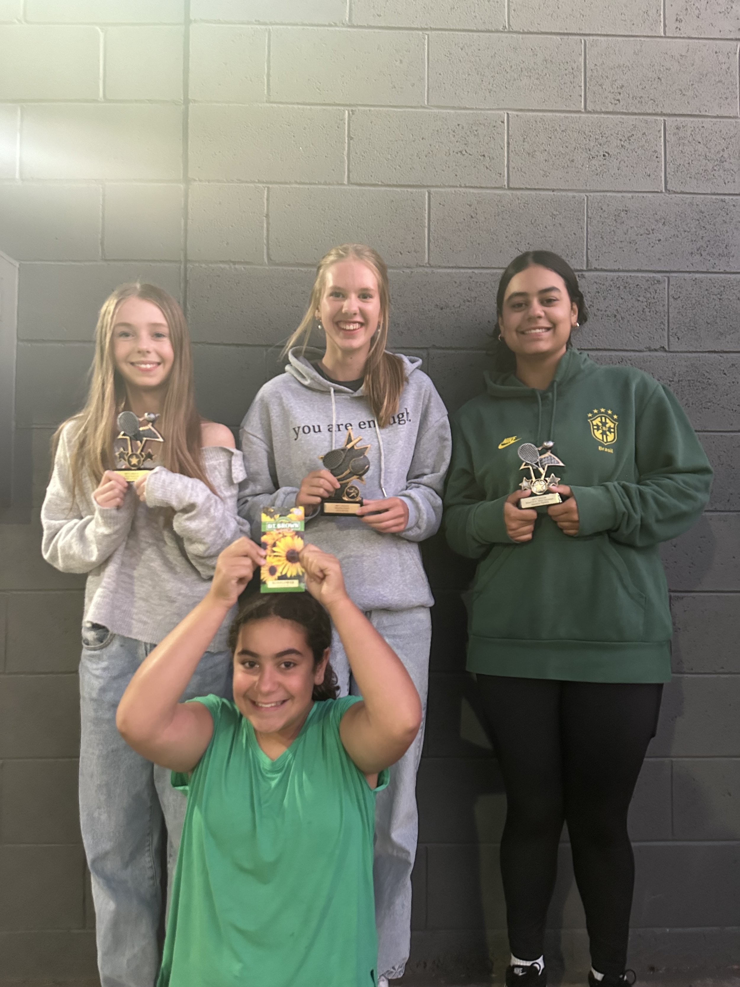 Our Junior Girls winning Division 2 2025