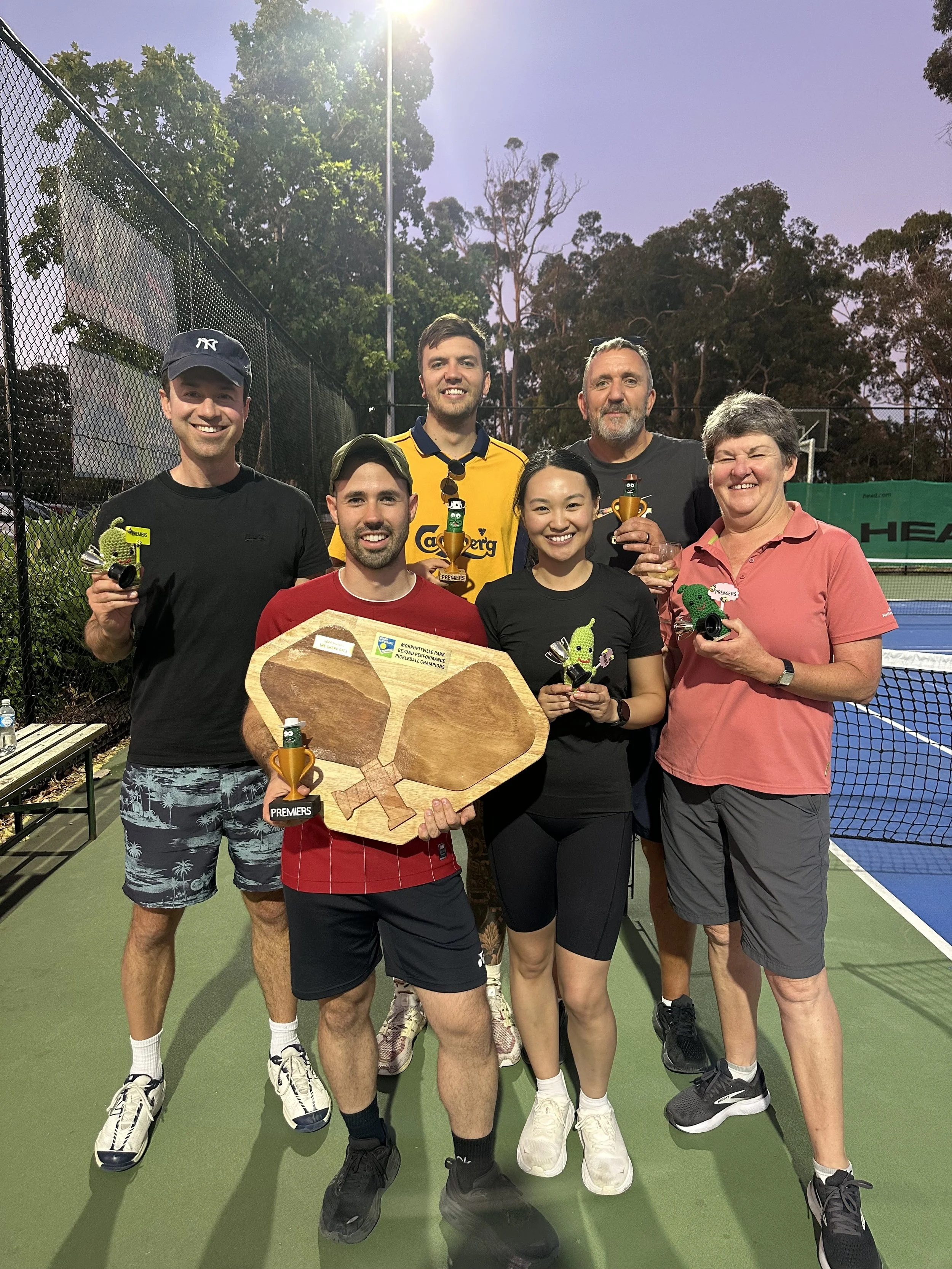 Season 2 Friday Night League Winners - Team Pickled Pizza's