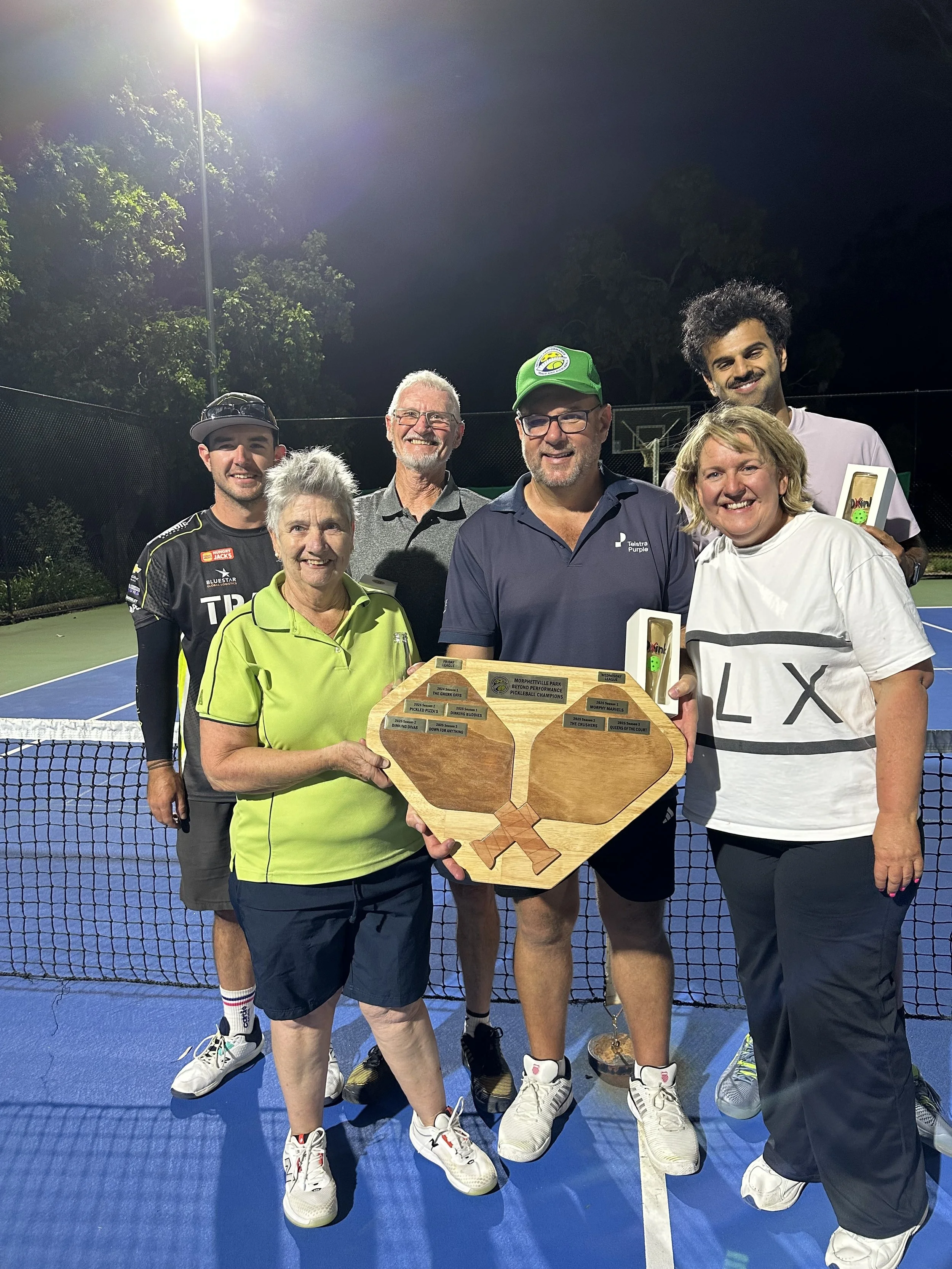 Our Friday Night League winners - Team What's The Score