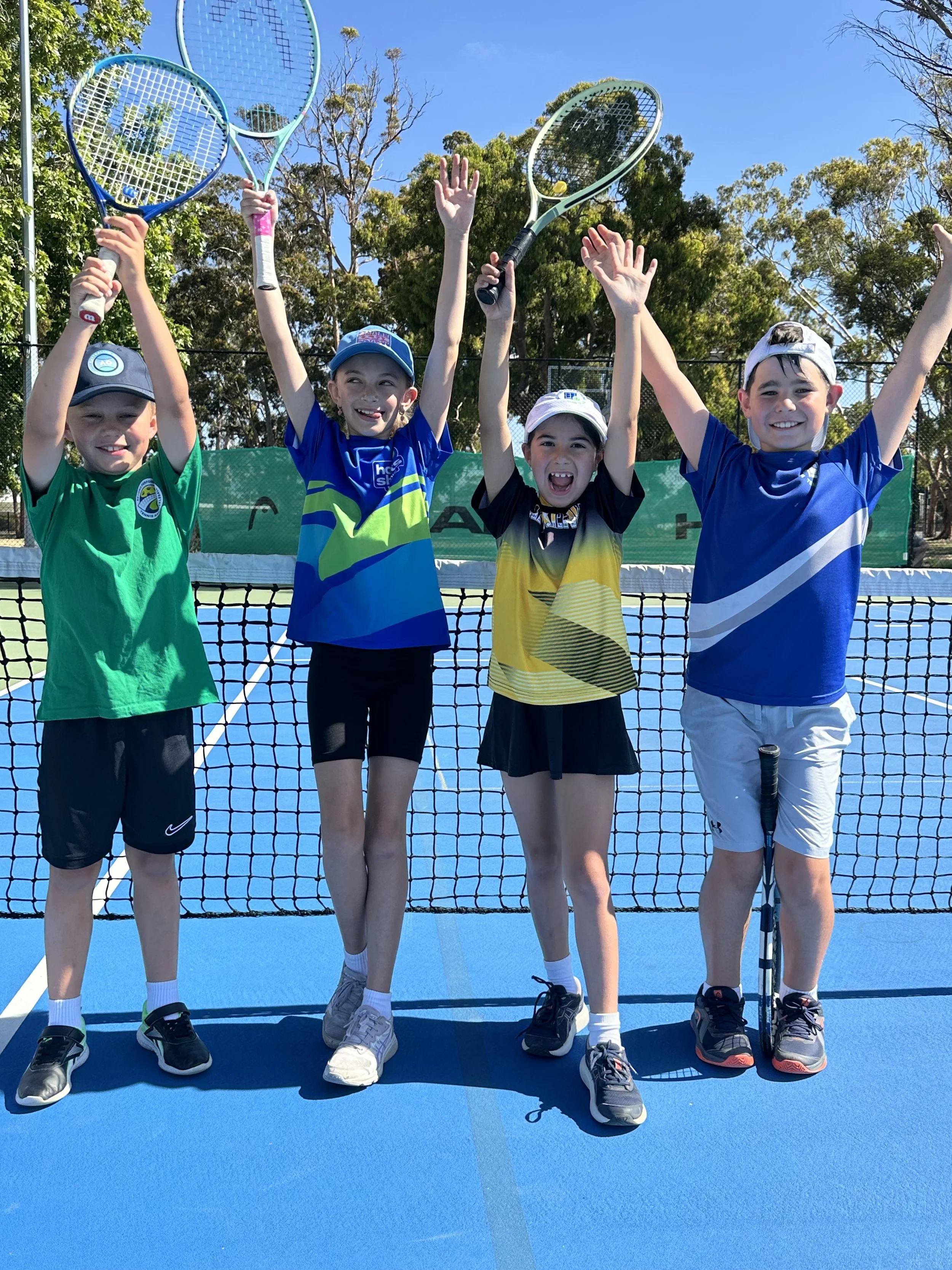 Some of our Orange ballers at our junior tournament