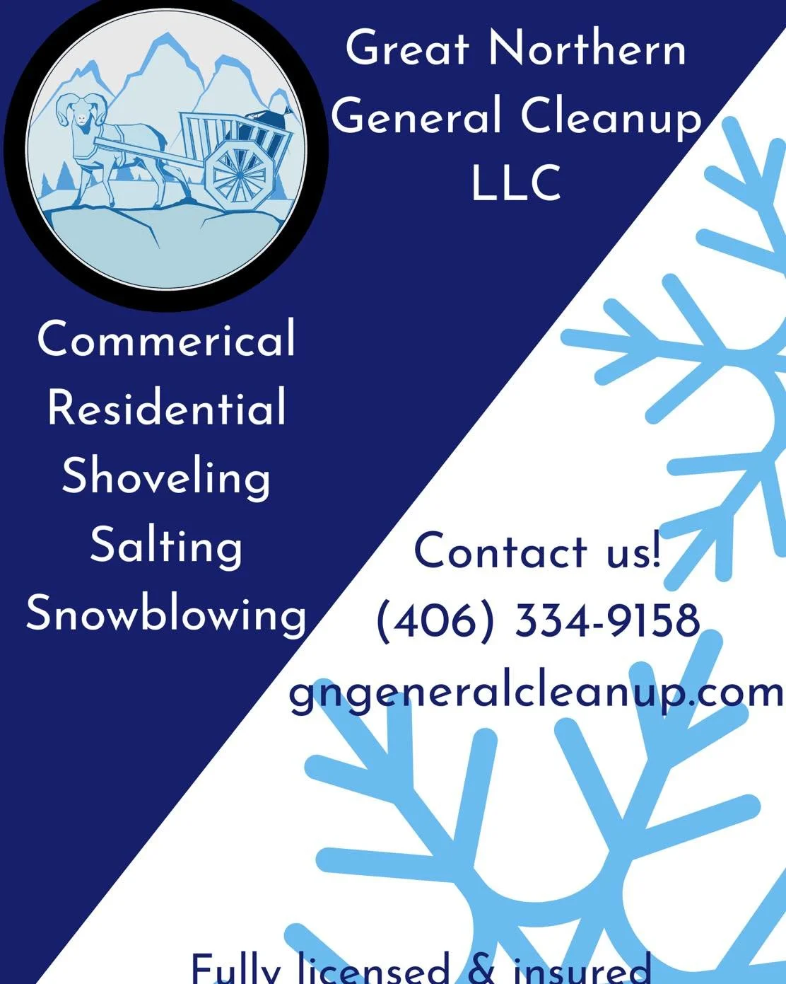 ❄️‼️ Attention snow removal contractors &amp; homeowners in Kalispell‼️❄️ 

We are still looking to fill up our shedule for this winter! We specialize in sidewalks and small driveways

Especially looking to fill 7:00 am and later

Contact us today!

