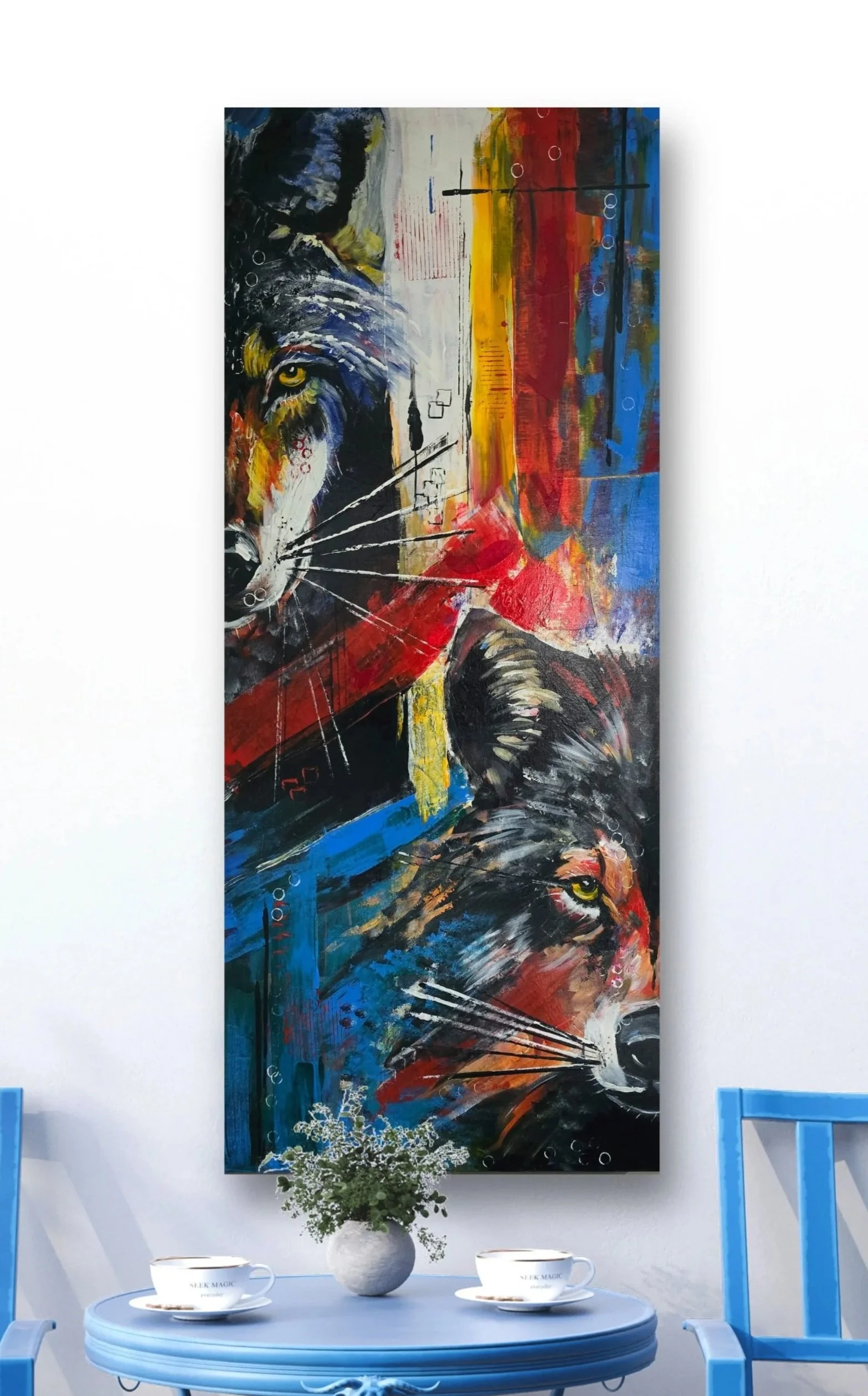 Sanctuary
Acrylic on canvas 1210x605x38mm