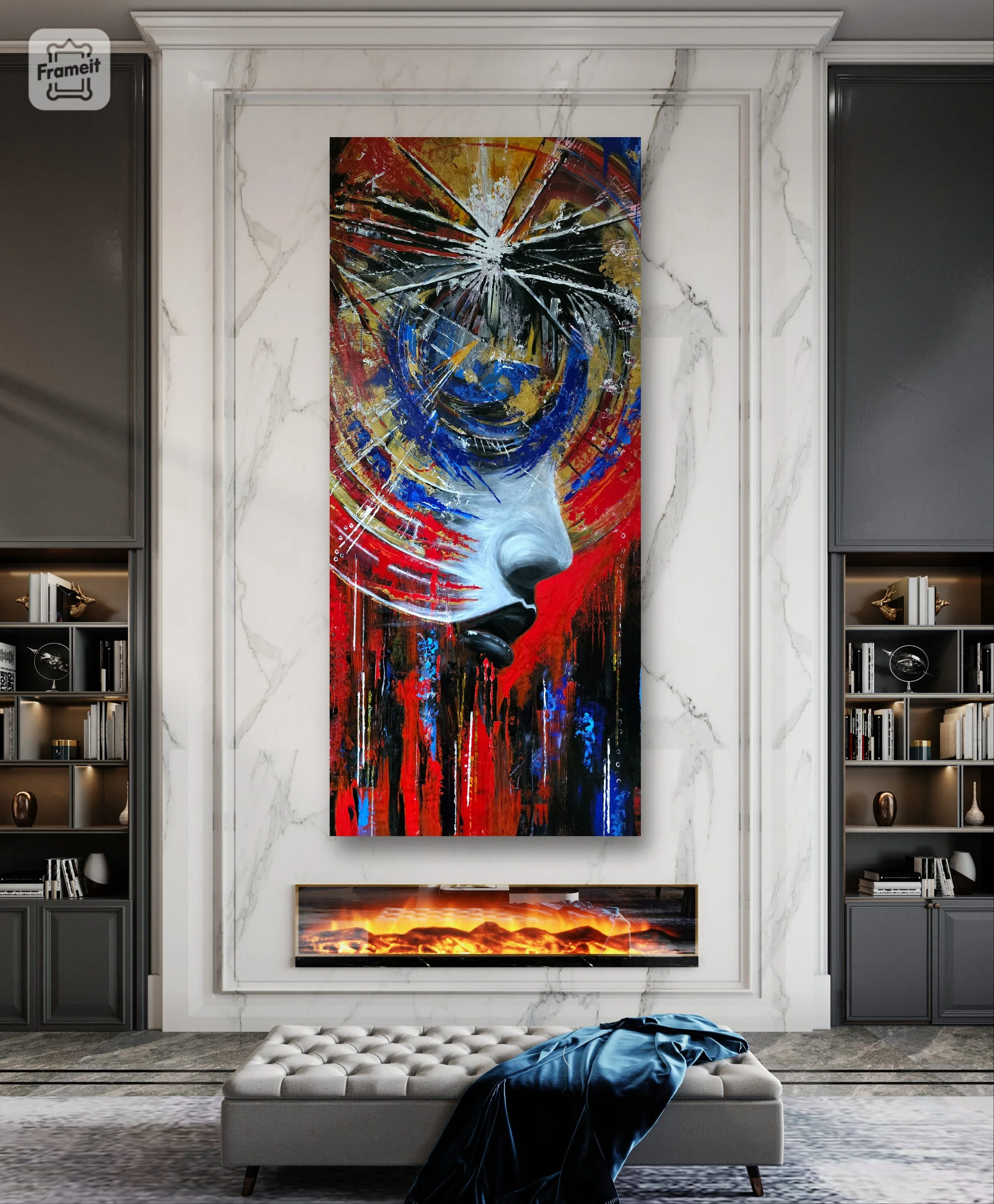 Oracle
Acrylic on canvas 1820x910x38mm