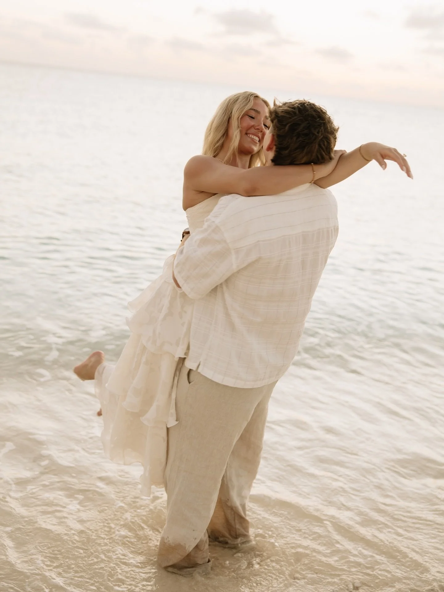 pinching myself that my job took me to a beach in the bahamas?!? enya &amp; jo forever! 🕊️