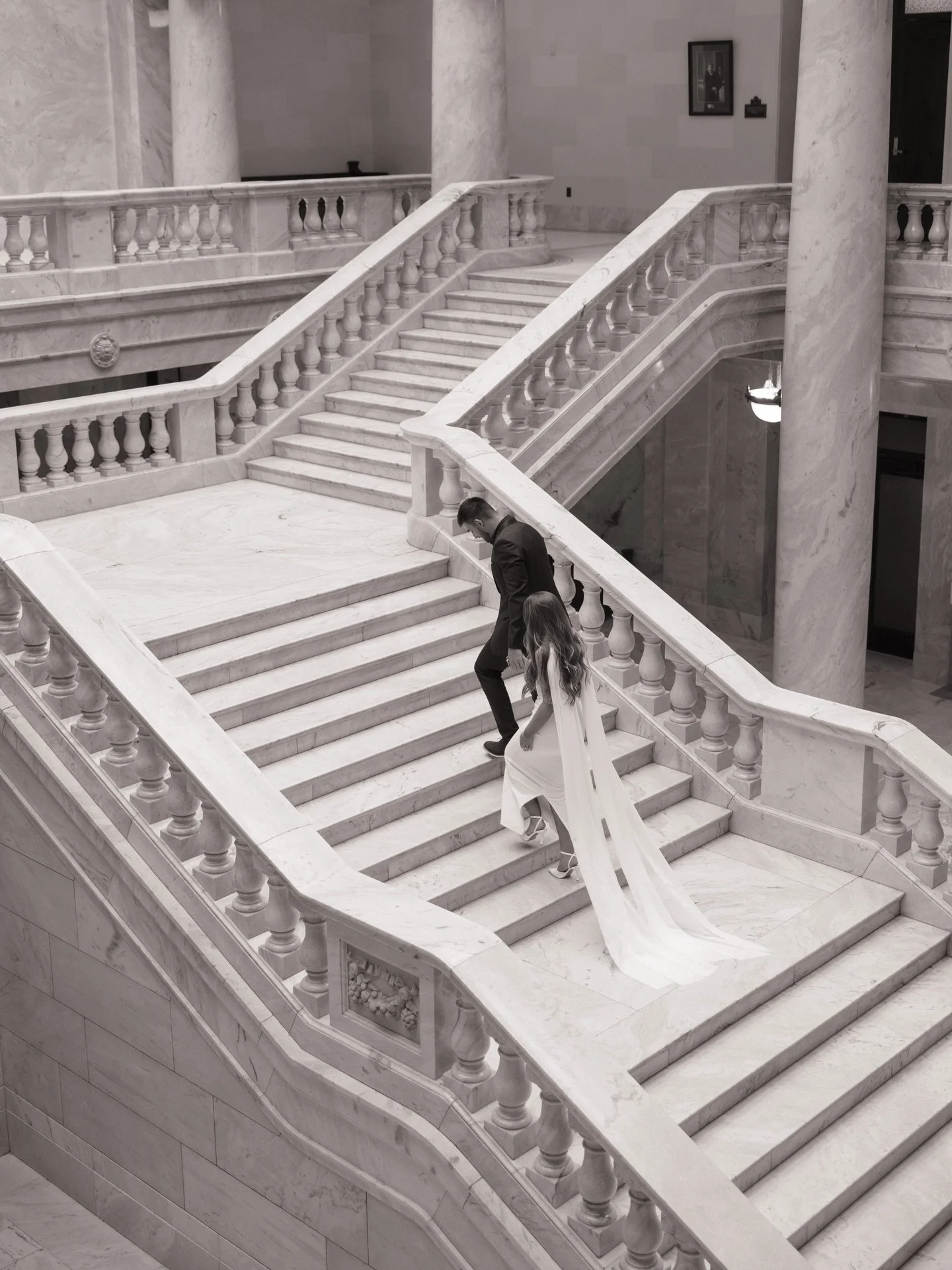 bri &amp; john at the capitol! the sweetest couple! 🕊️