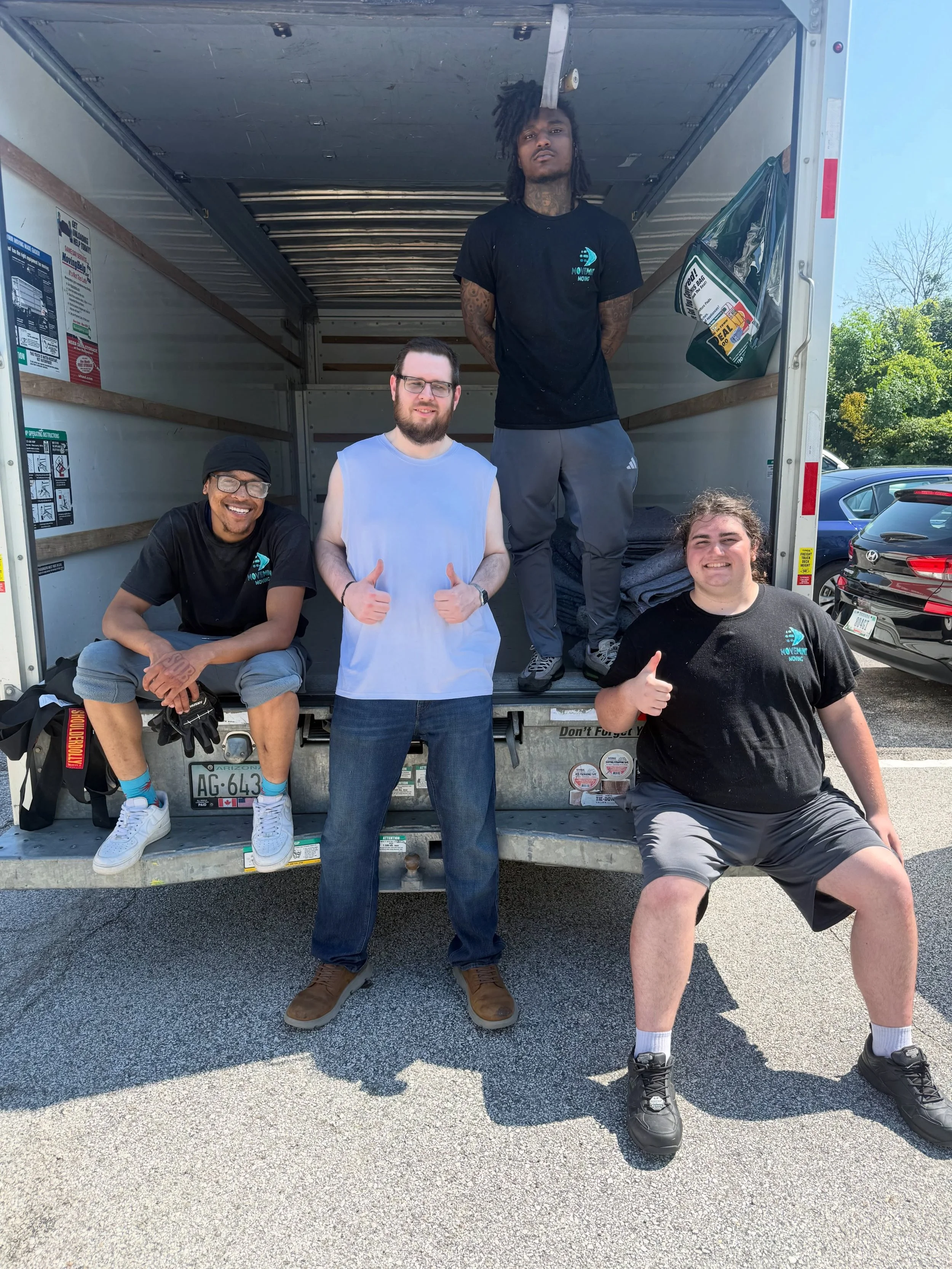 Mission accomplished. ✅

When the client wraps up the move with two thumbs up, we know we&rsquo;ve done our job right.

Another smooth move, another satisfied customer, and another reminder that hard work and great service never go unnoticed. Thanks 