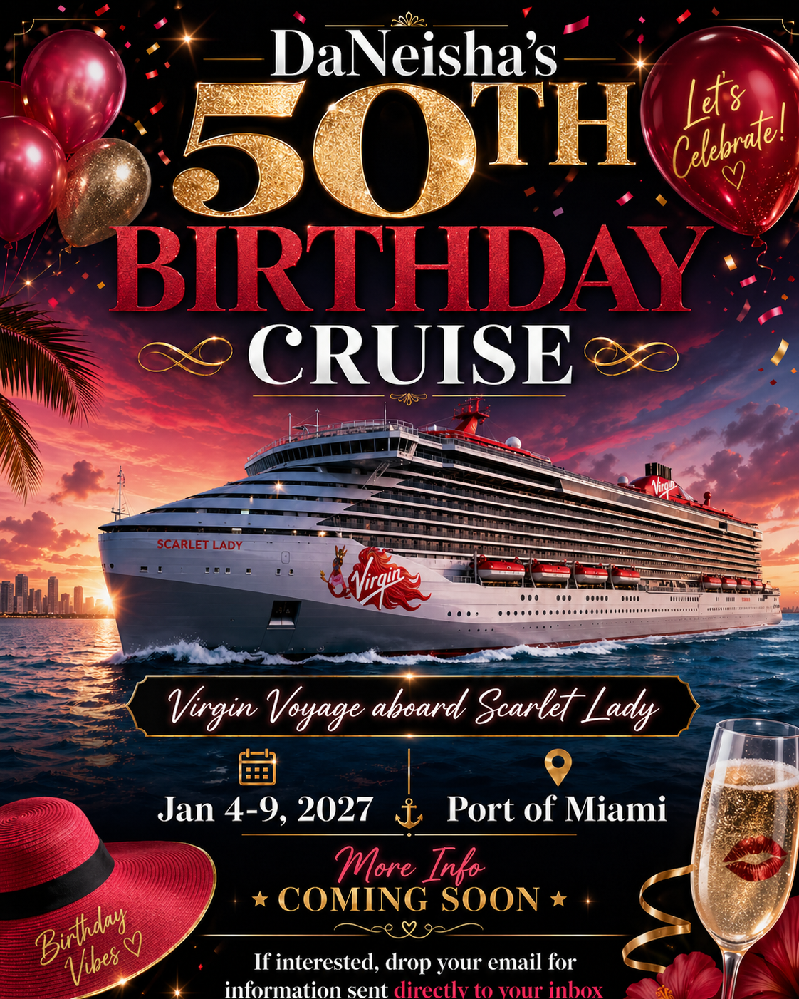 DaNeisha's 50th Birthday Cruise