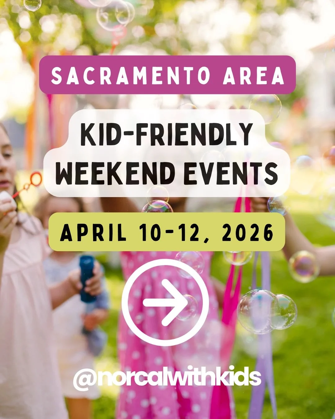 Weekend plans made easy 🙌

The Big Boy Train is rolling into town, there&rsquo;s a fishing derby for the kids, and Kids Day at the Sacramento History Museum 🎉 plus so many more family-friendly events happening around Sacramento!

☔️ Be sure to doub