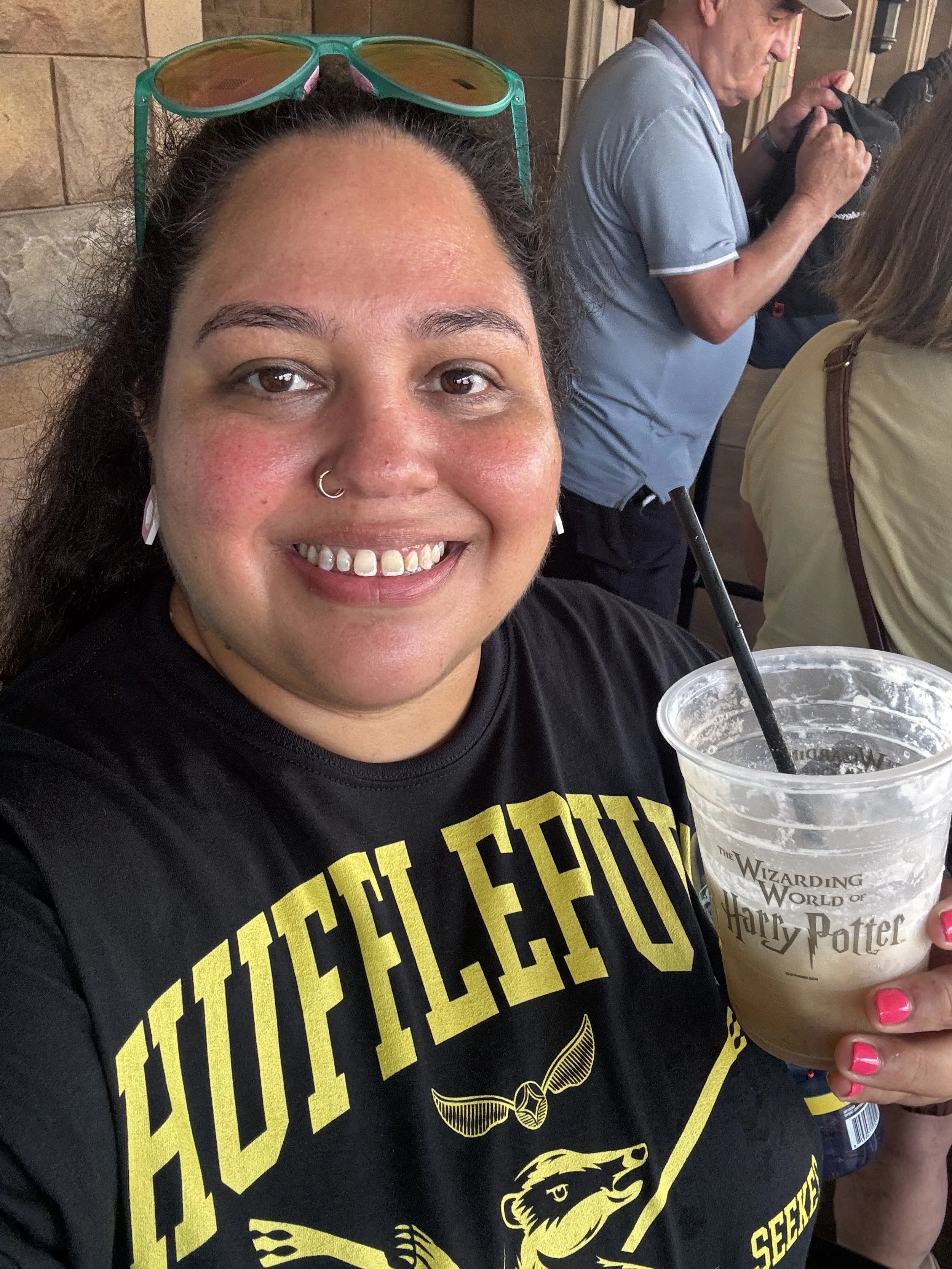 Frozen Butterbeer is the way to go!