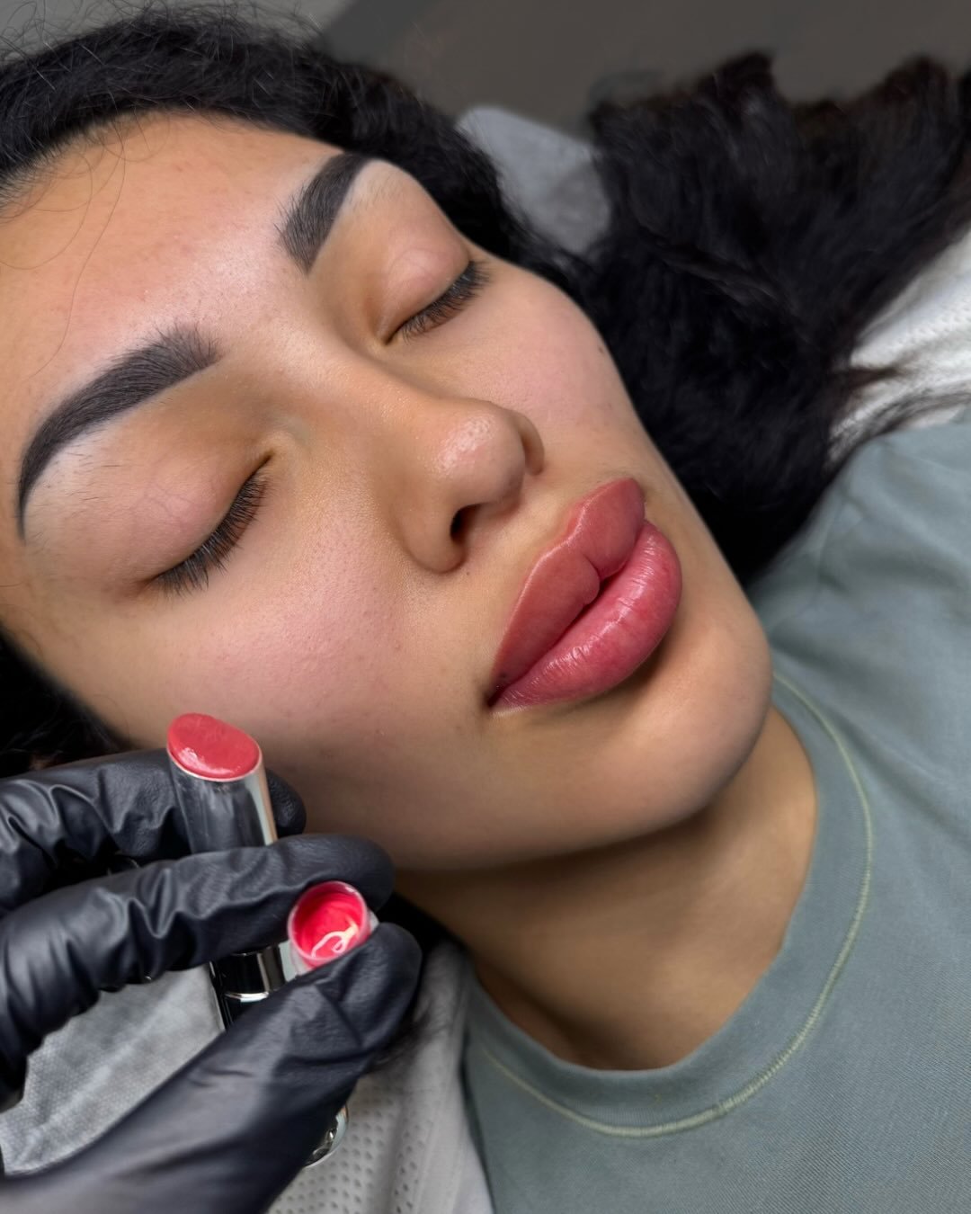 more color + more definition + more symmetry

Every treatment is fully customized&mdash;from color selection to healed results. Together, we choose a shade based on your natural lip tone, undertones, and desired outcome to create the perfect tint for