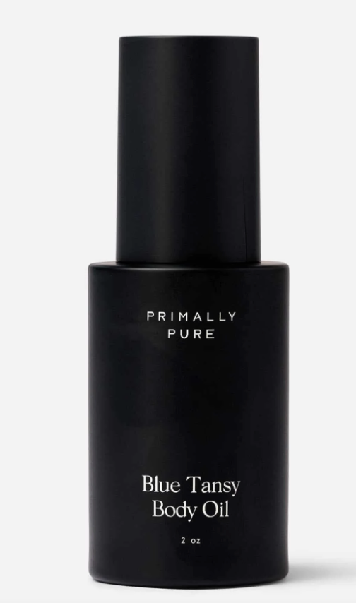 Body care is part of skincare! This is my FAVE body oil from Primally Pure. I use it all over. It has really healed my dry hands and heels of my feet. It restores moisture and smells so good!