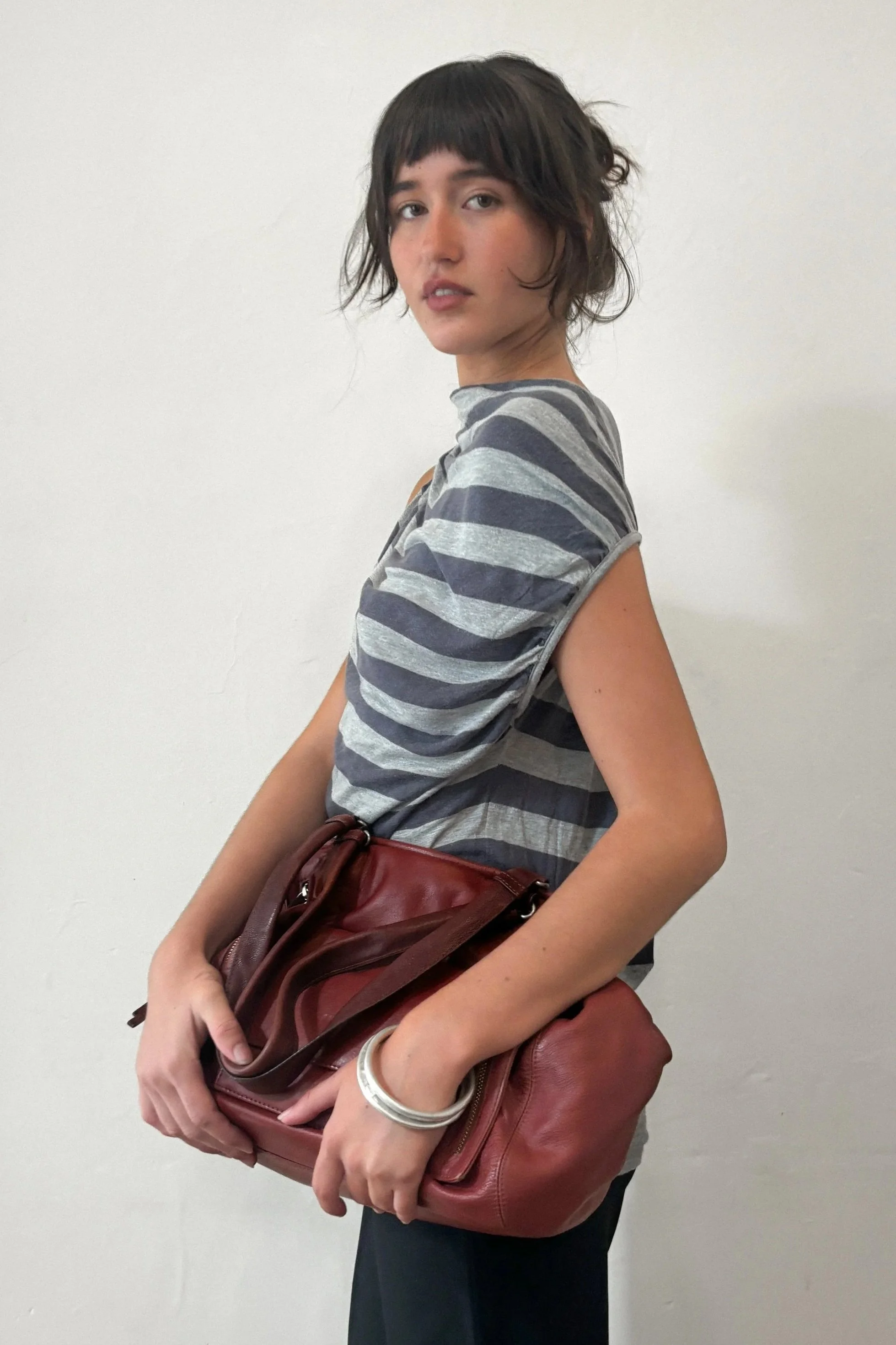 SEE BY CHLOE LEATHER SHOULDER BAG