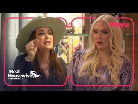 Kyle tells Erika she can't defend her anymore | Season 12 | Real Housewives of Beverly Hills