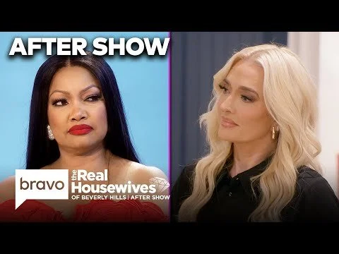 Does Erika Jayne Still Talk To Her Ex-Husband? | RHOBH After Show (S14 E17) Pt 1 | Bravo