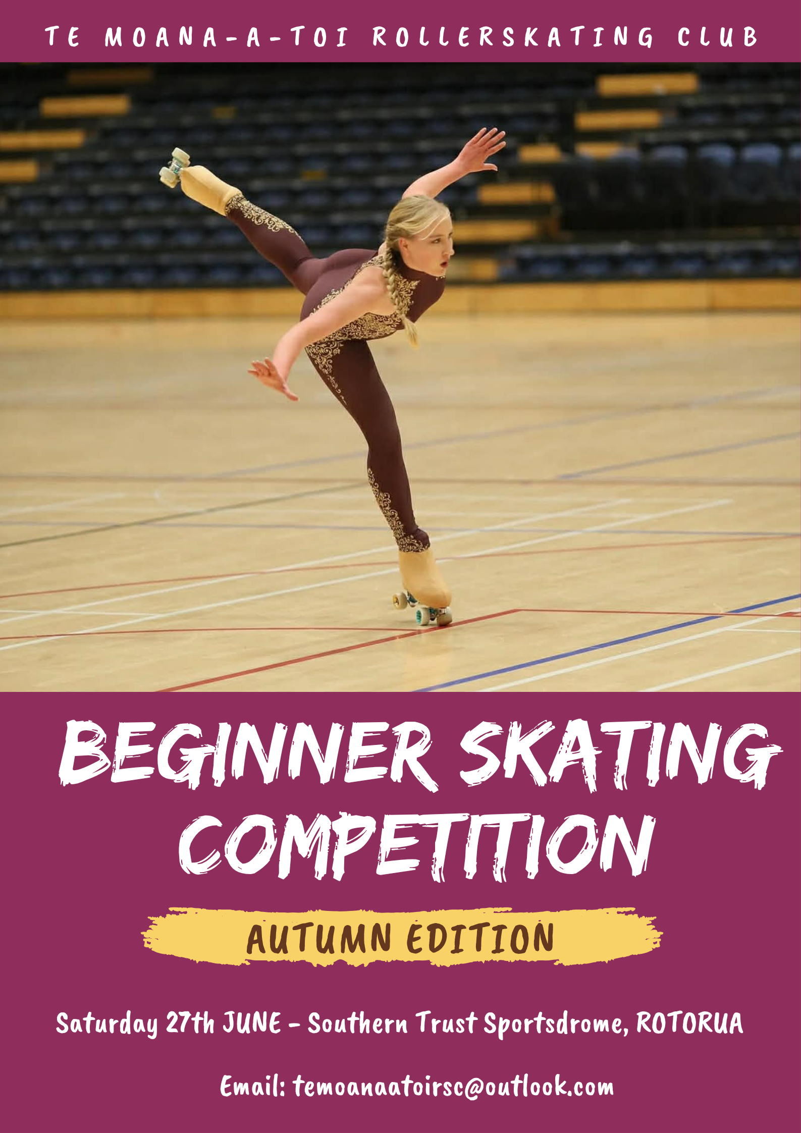 Te Moana-a-Toi Roller Skating Club Cup - Autumn Competition