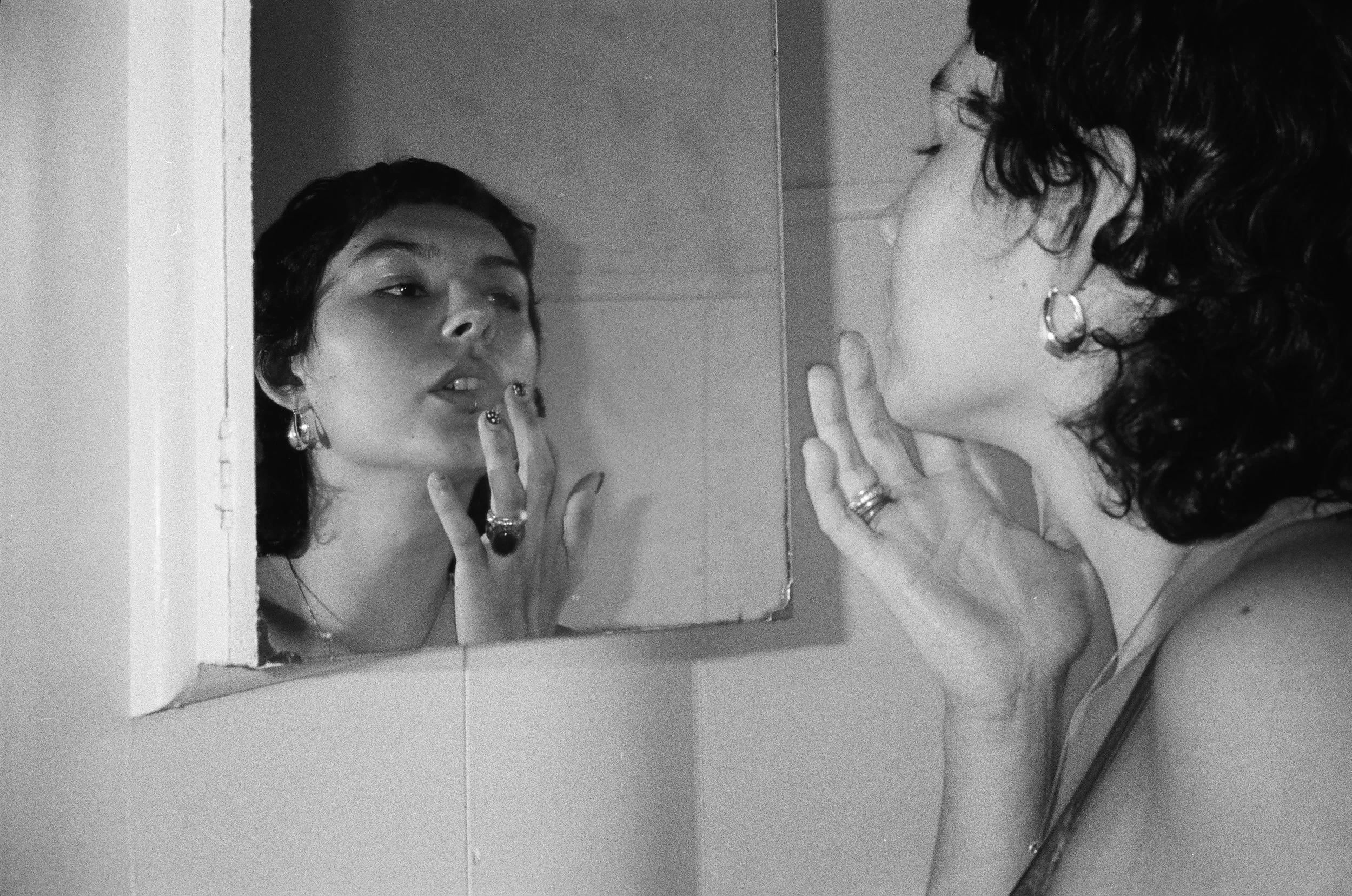 Denim on Her Album Cover