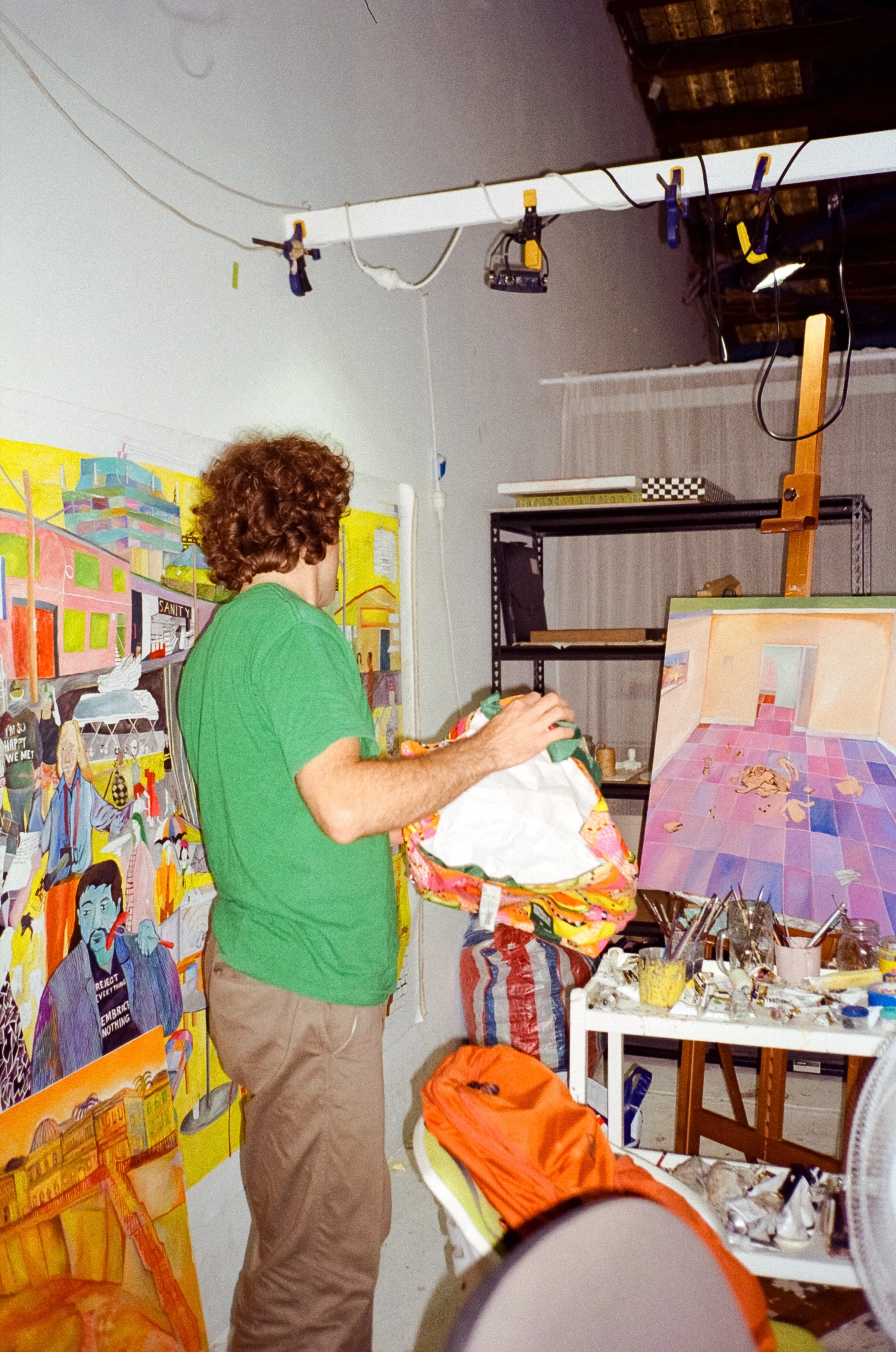 Nick Santoro Artist Studio