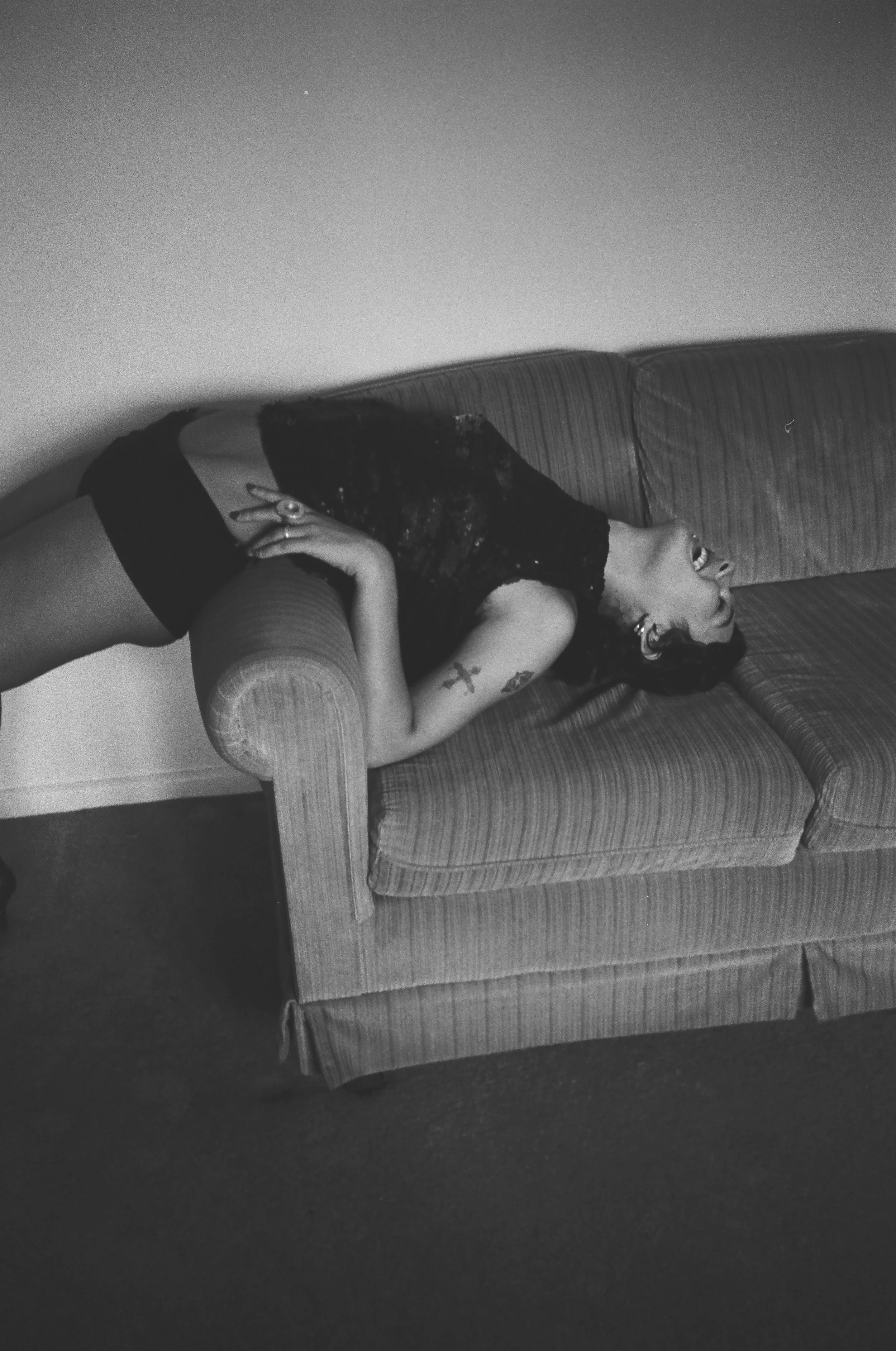 Denim on Her Album Cover