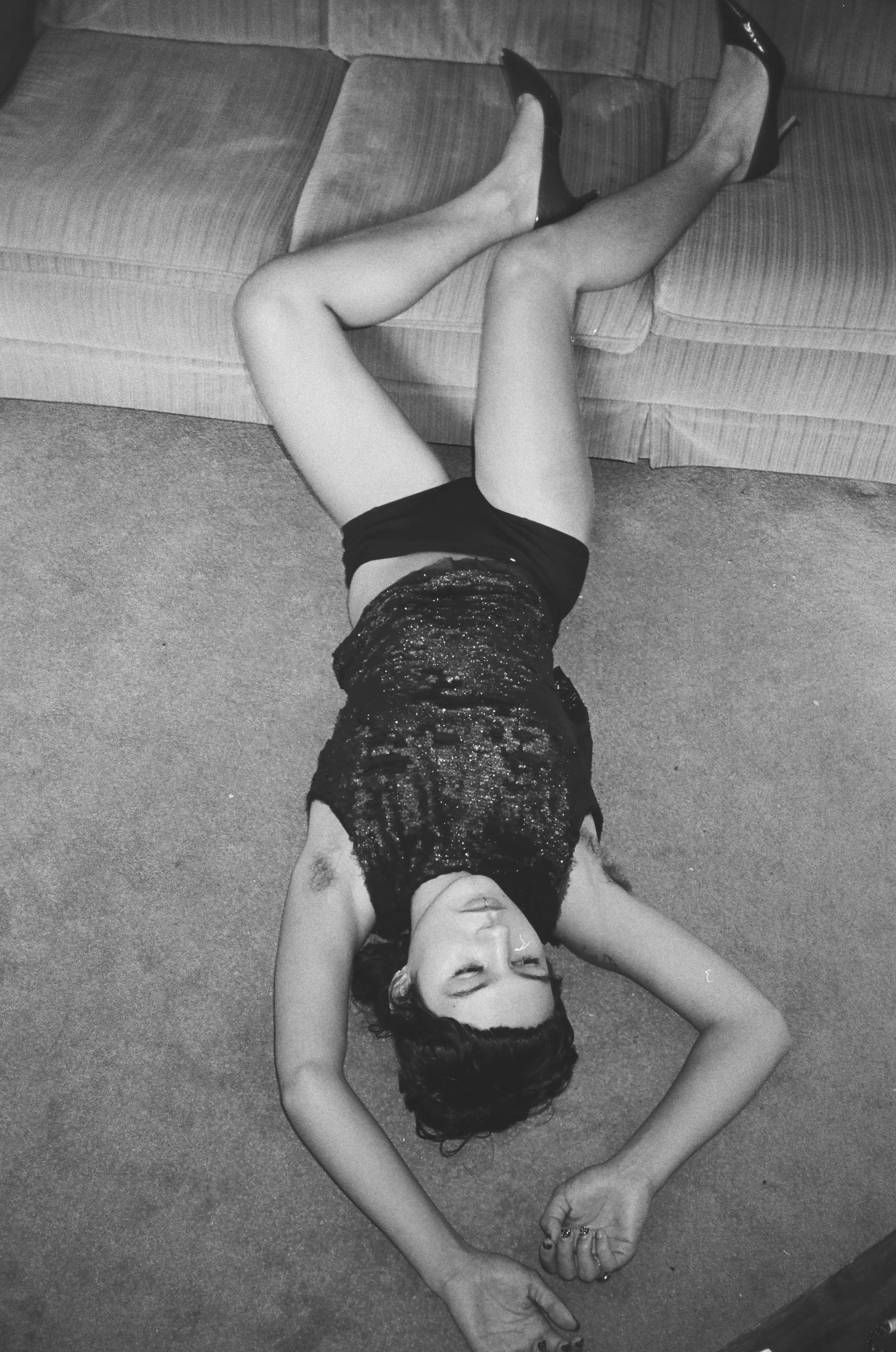 Denim on Her Album Cover