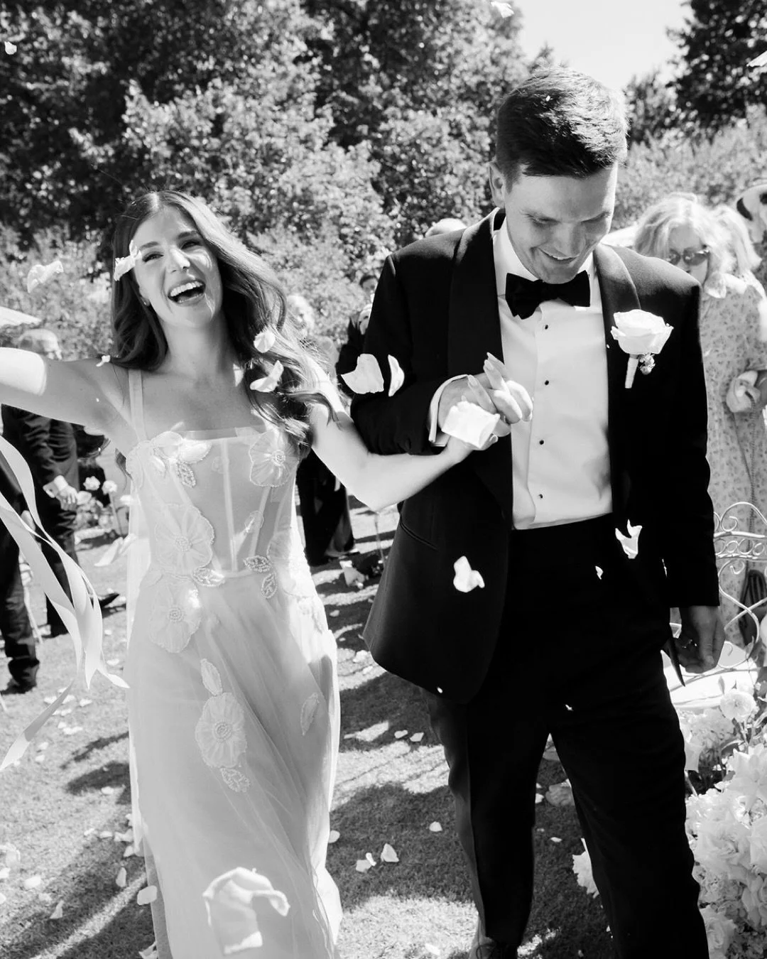 Rosie + Charlie @barunahplains 

Happy anniversary you two. What a magical day it was ✨&hearts;️

#countrywedding #marqueewedding #barunahplains #jandrettadress #jandrettabride