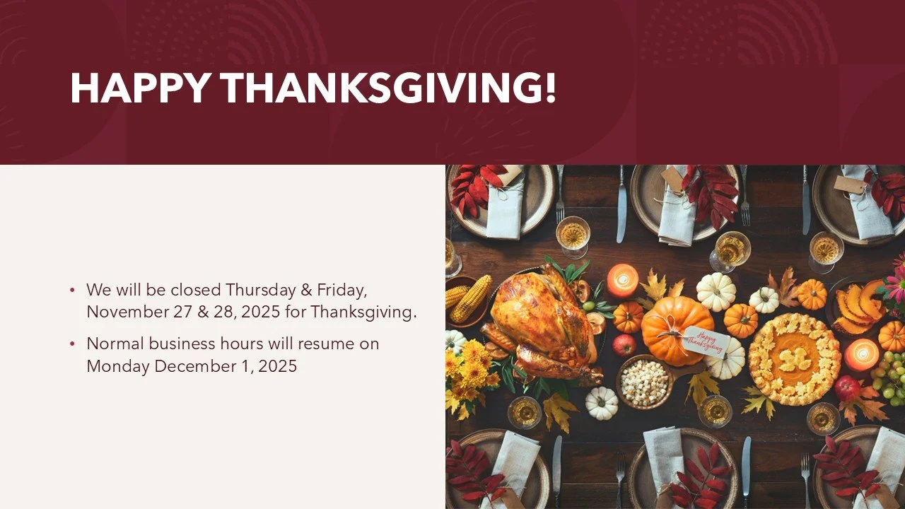 Are we open for the holidays?