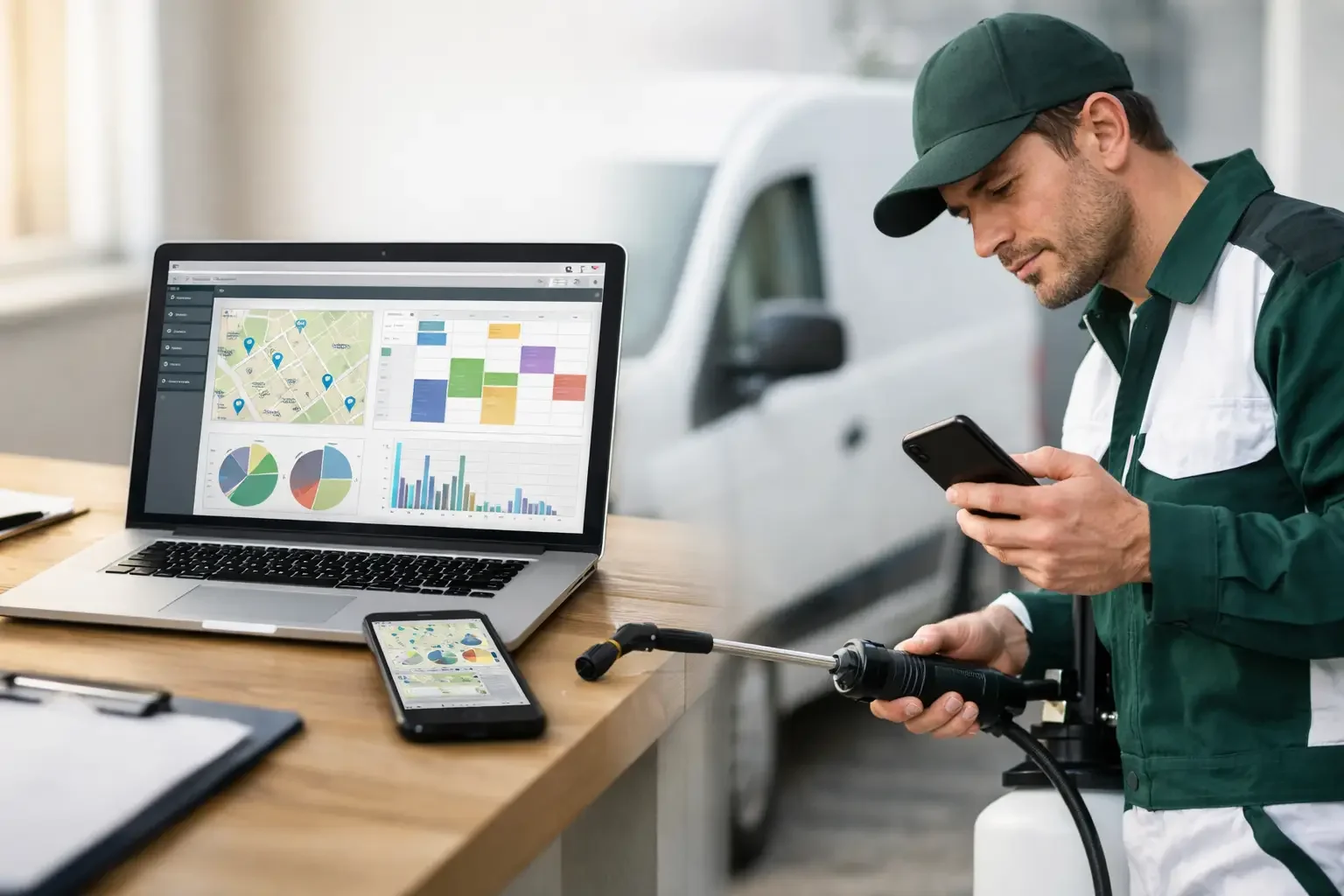 How pest control software saves time