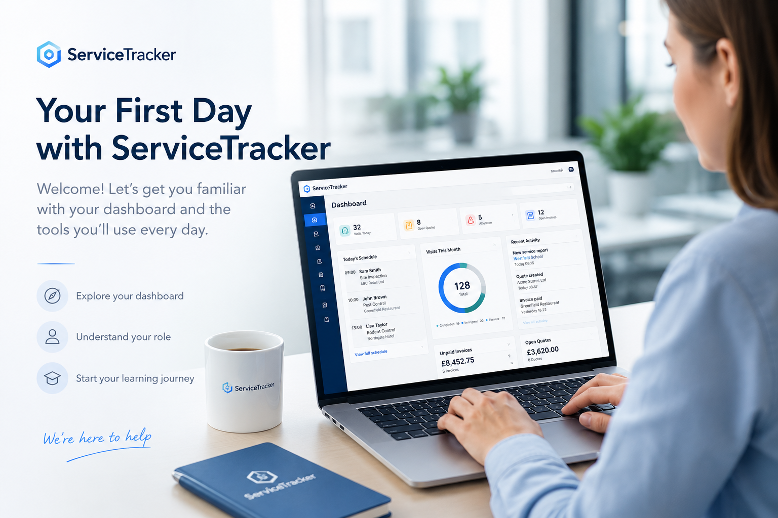 Your First Day with ServiceTracker