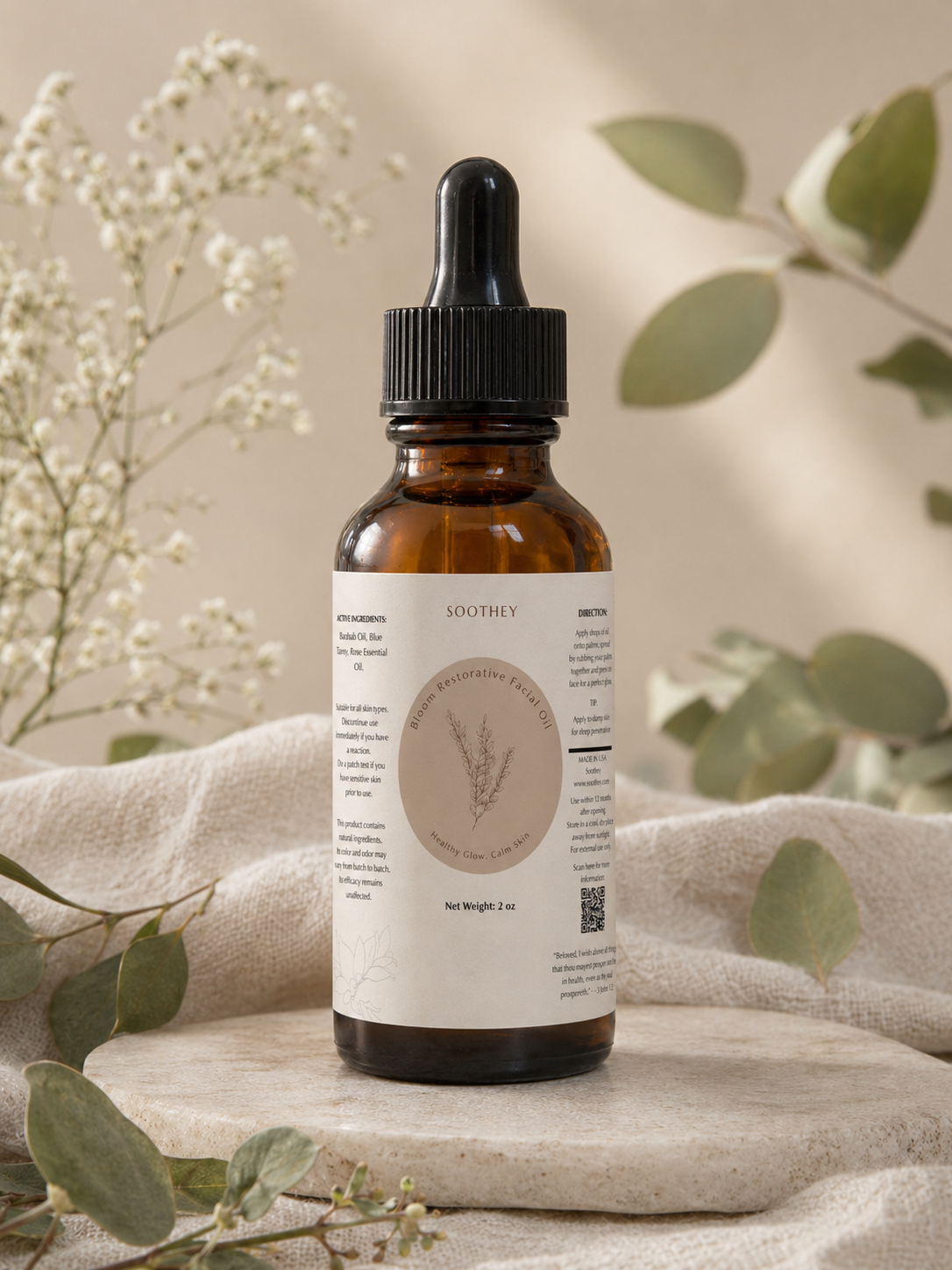 Bloom Restorative Facial Oil