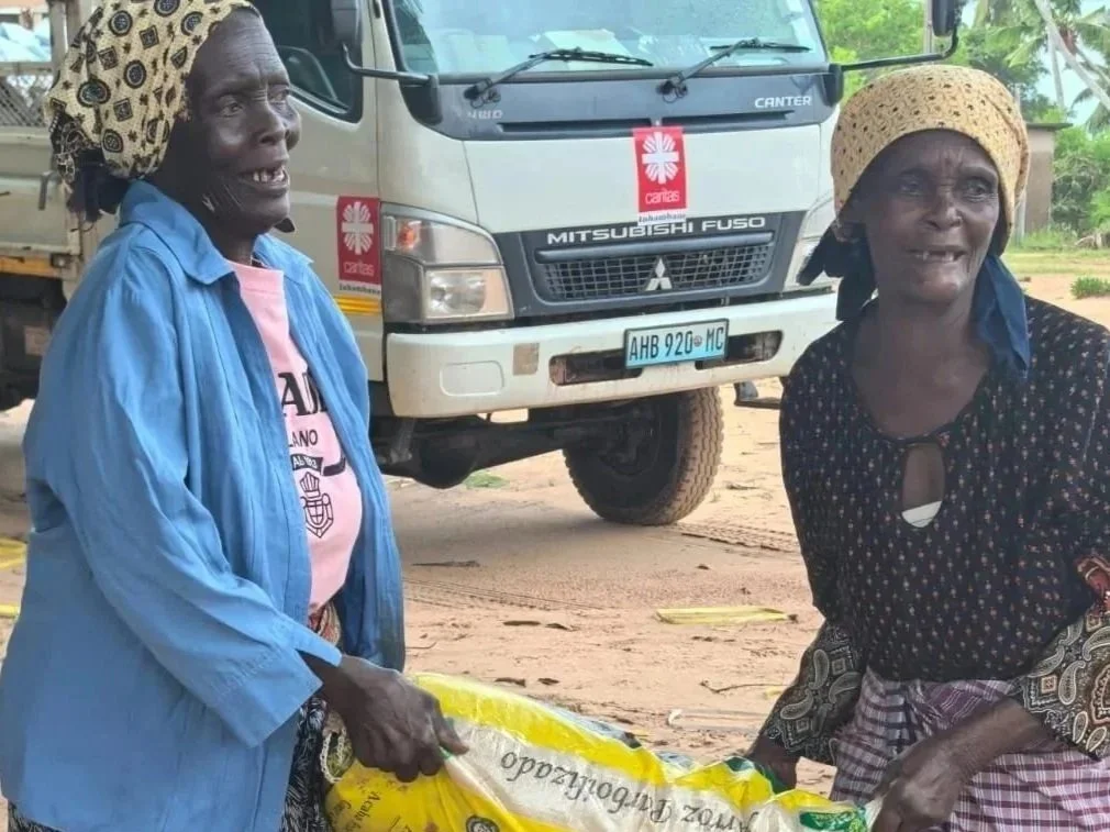 Caritas Inhambane assiste vítimas das cheias e inundações em Massinga, Morrumbene e Homoine