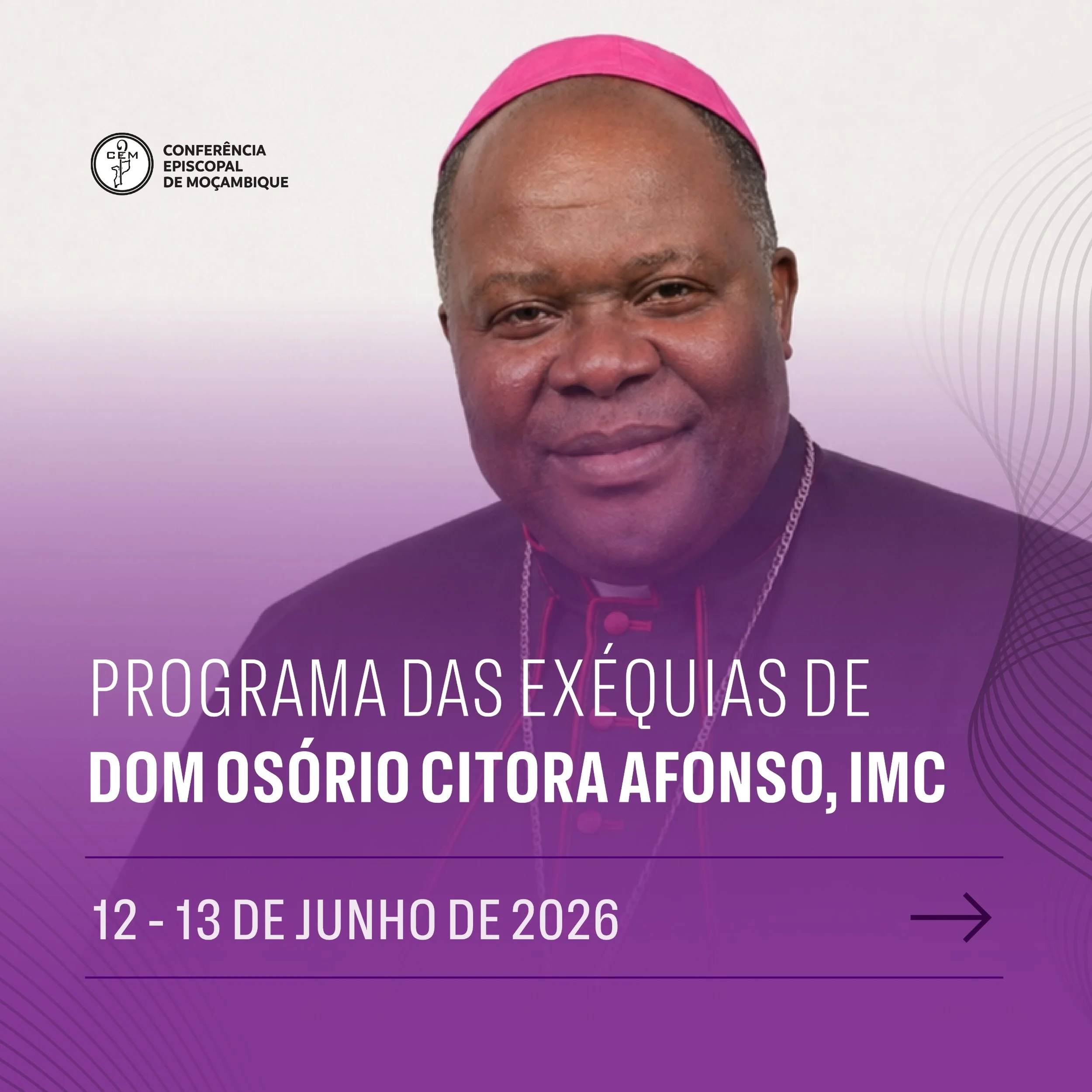 Programa das Exéquias de Dom Osório Citora Afonso, IMC