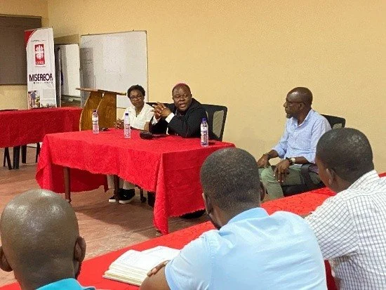 Caritas Beira recorda visita de Dom Osório, então Administrador Apostólico da Arquidiocese
