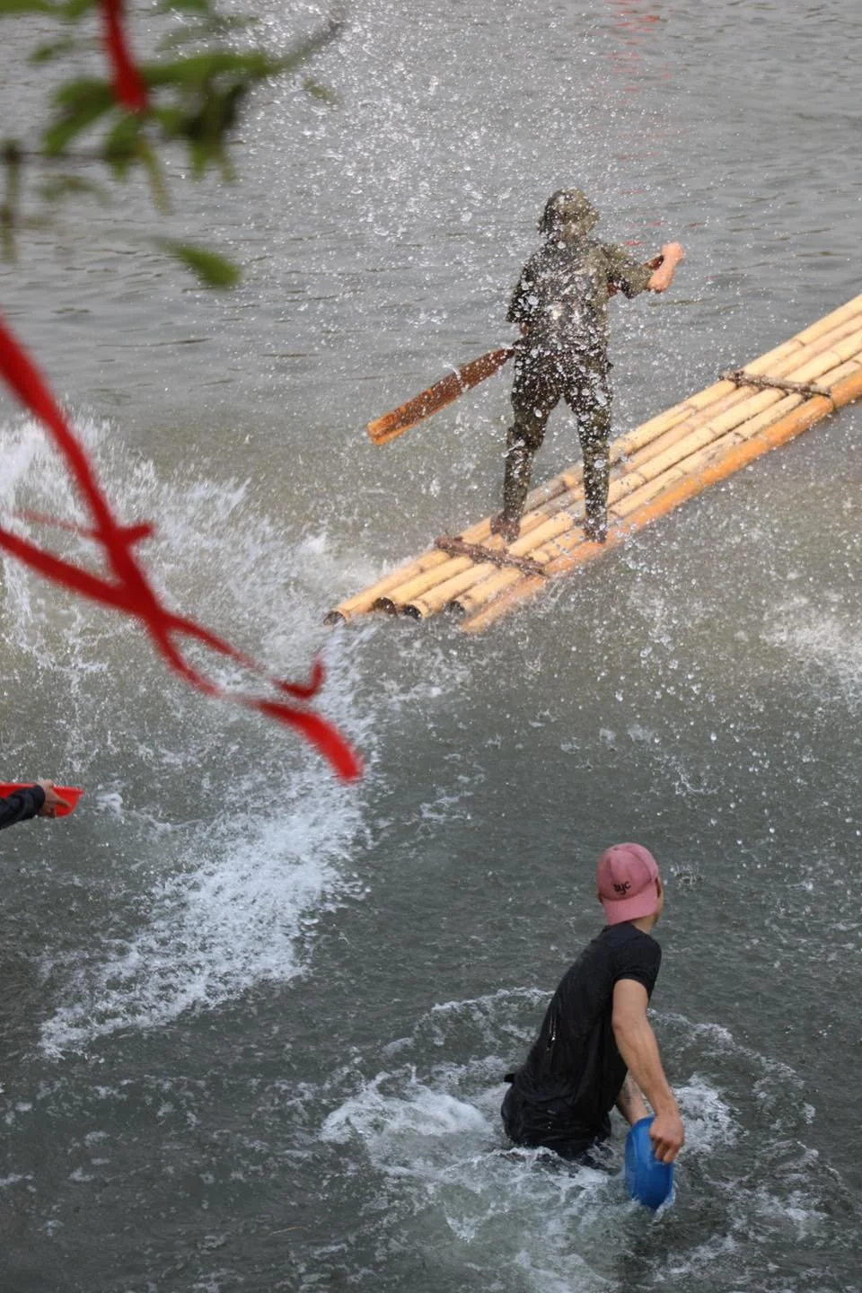 Bamboo Rafting on the Highland River