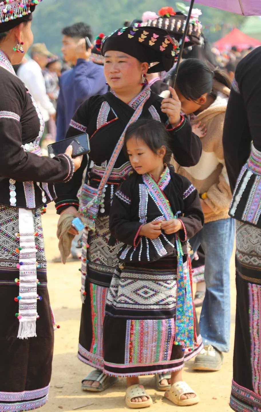 Traditional Dress in the Morning Light