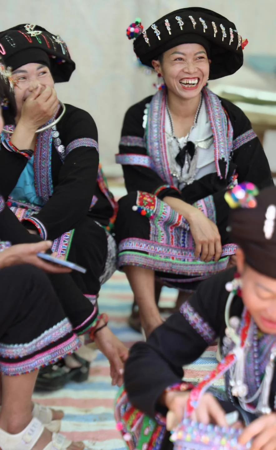 Preparing Traditional Attire