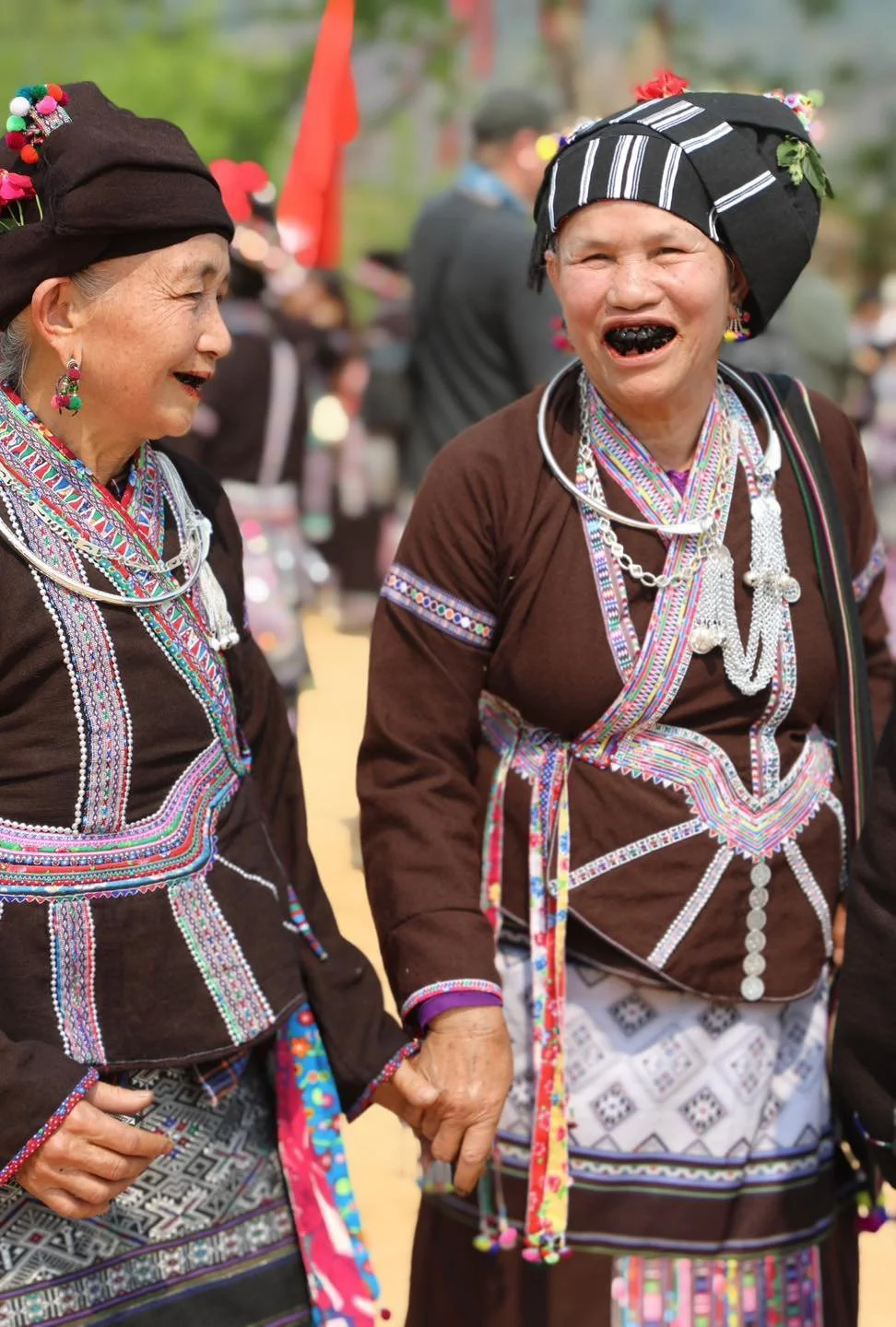 Elder Woman in Celebration